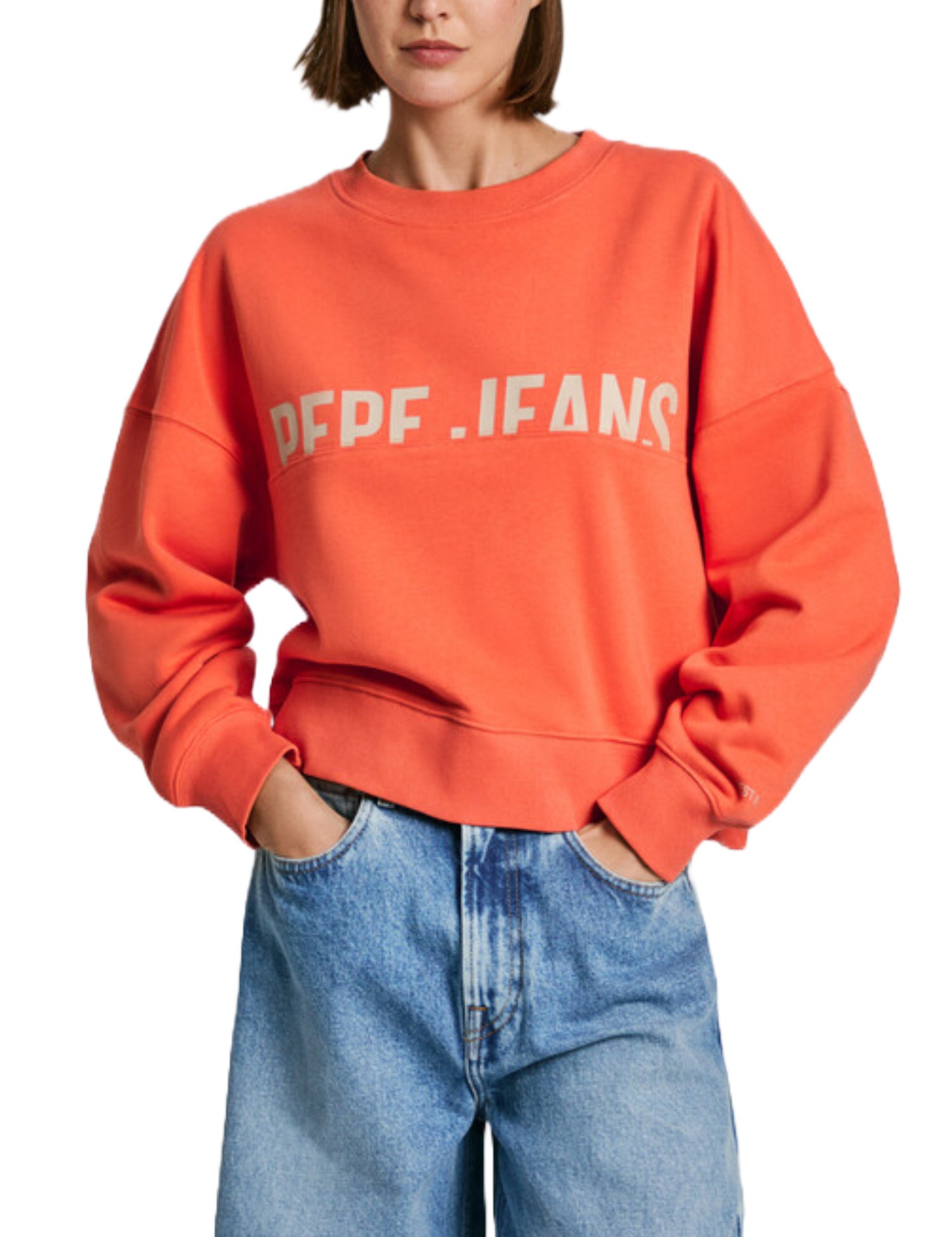 Felpe Arancio Pepe Jeans
