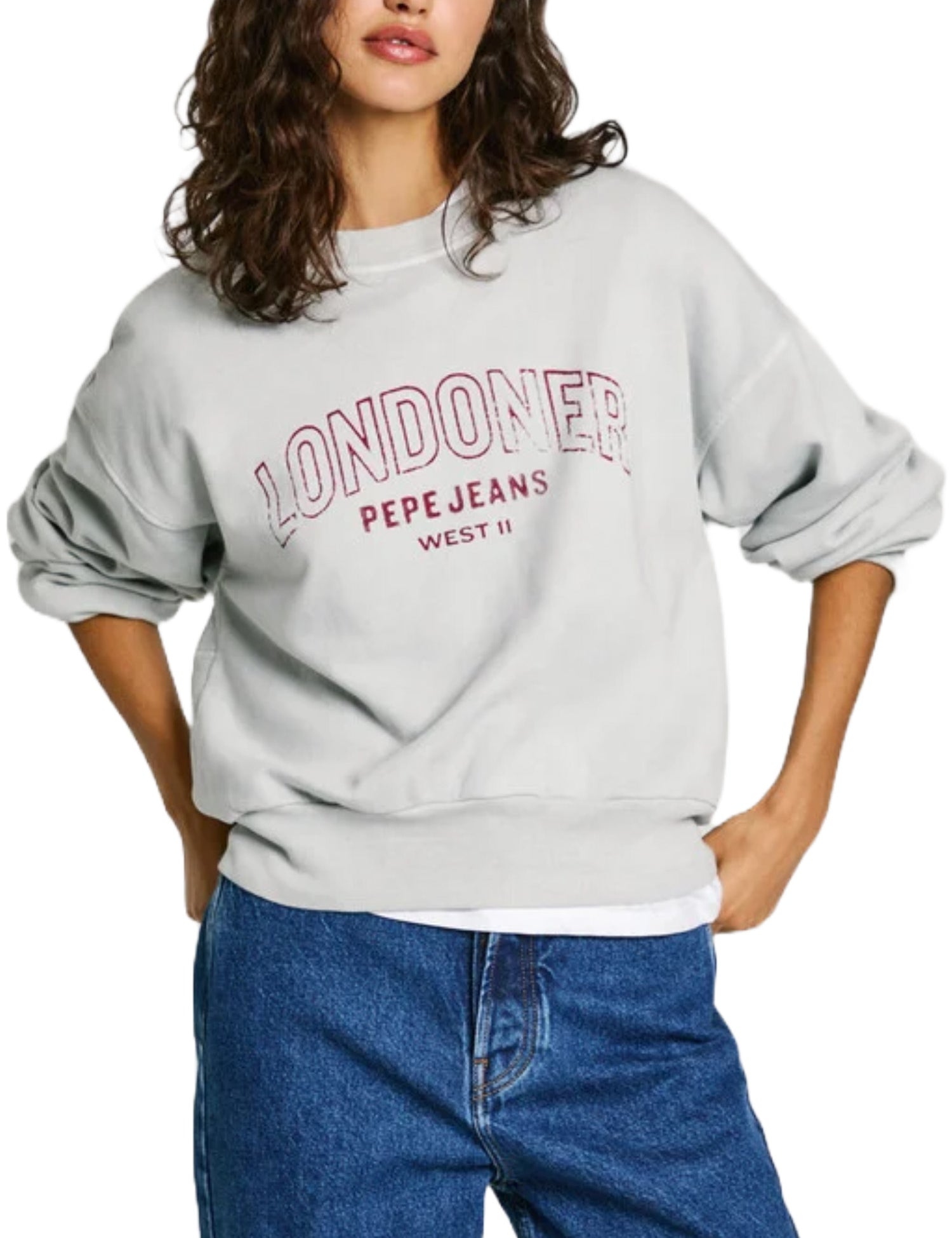 Felpe Grigio Pepe Jeans