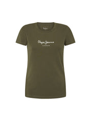 T-shirt Verde Militare Pepe Jeans