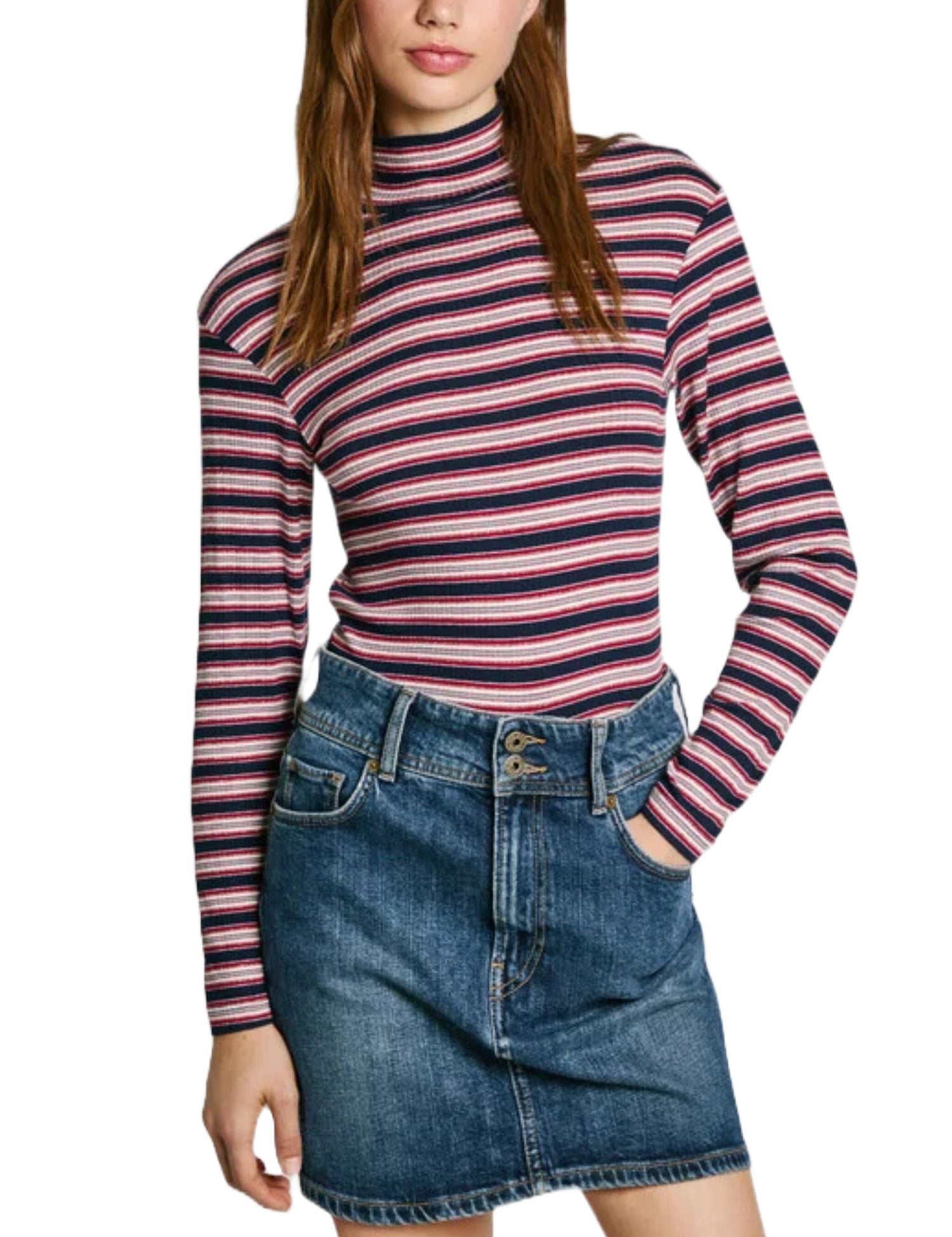 T-shirt Blu Pepe Jeans