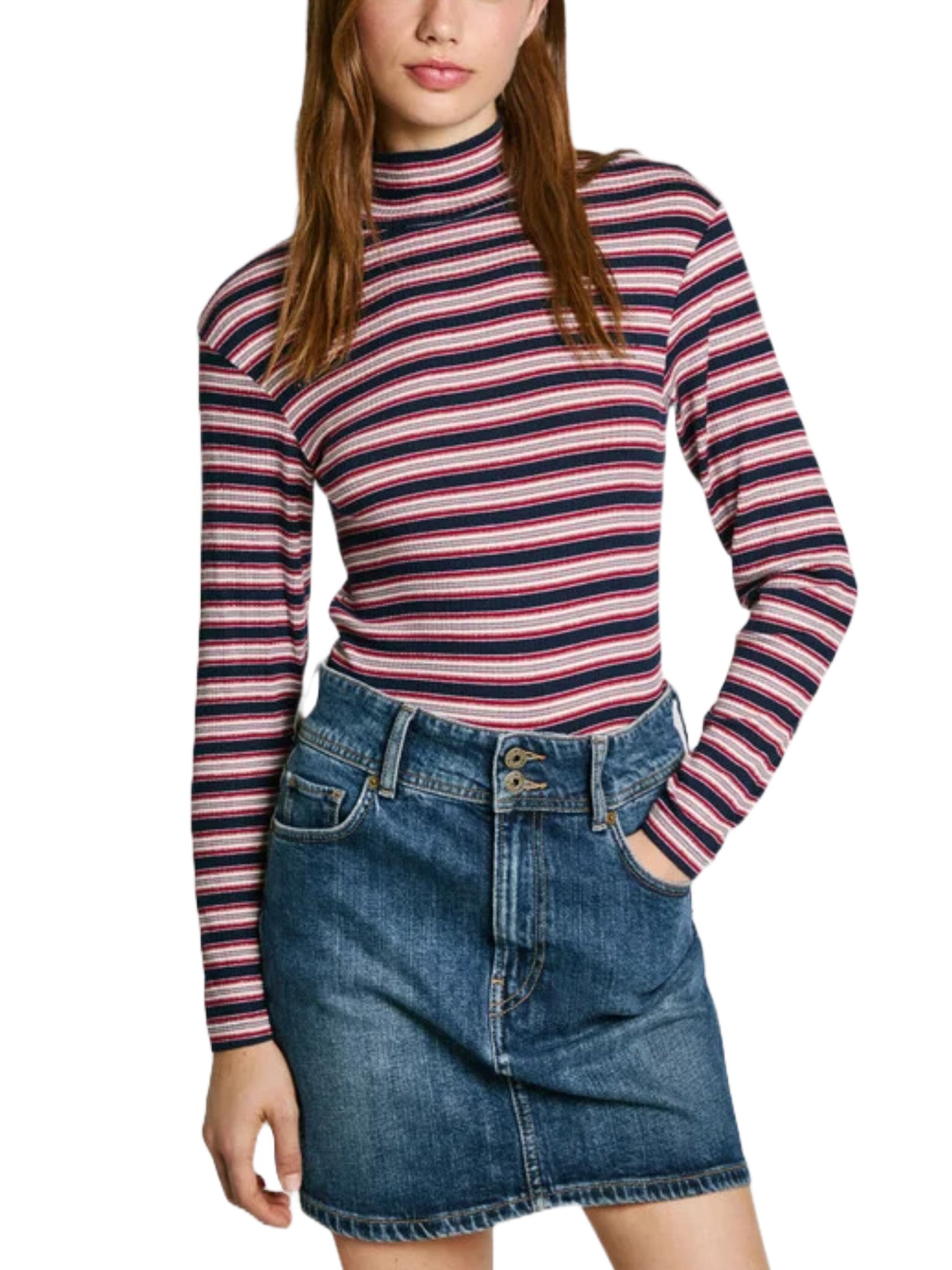 T-shirt Blu Pepe Jeans