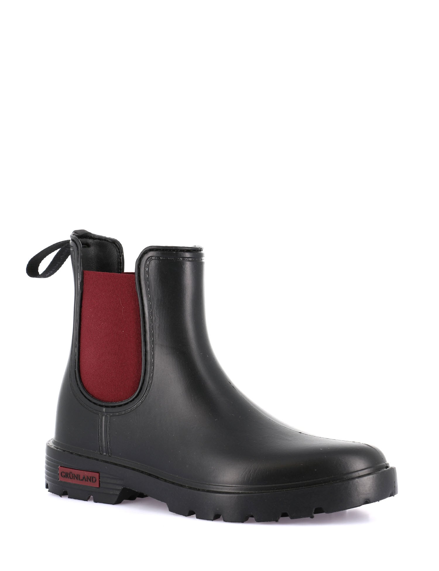 Stivaletti Nero Bordeaux Grunland