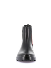 Stivaletti Nero Bordeaux Grunland