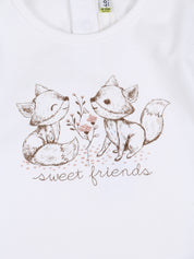 T-shirt Avorio Losan