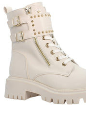 Anfibi Beige Lumberjack