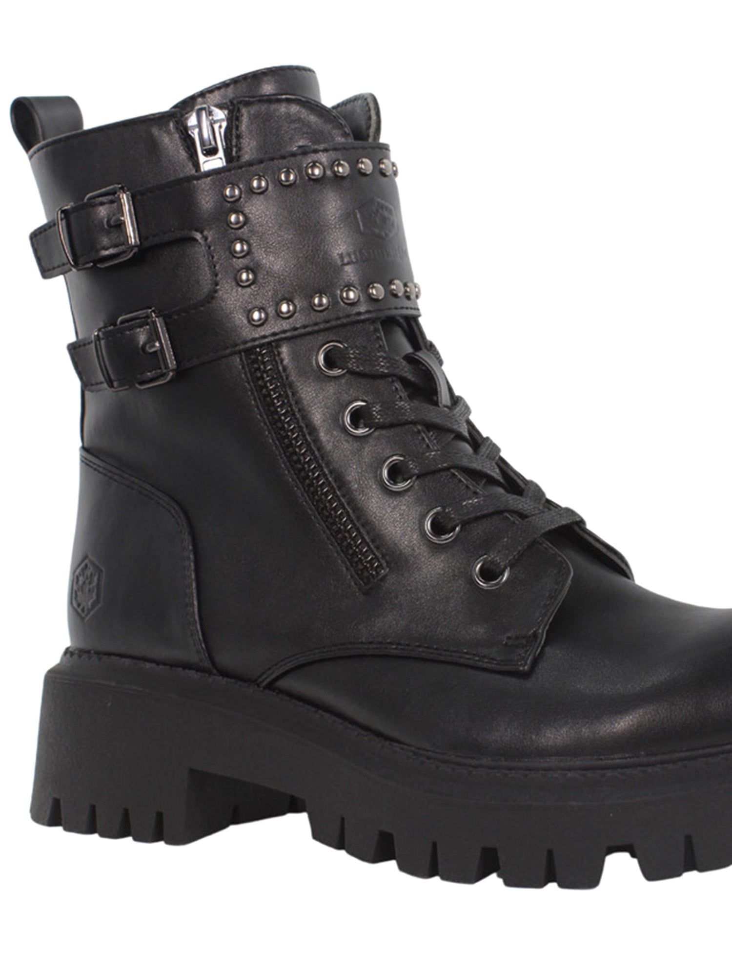 Anfibi Nero Lumberjack