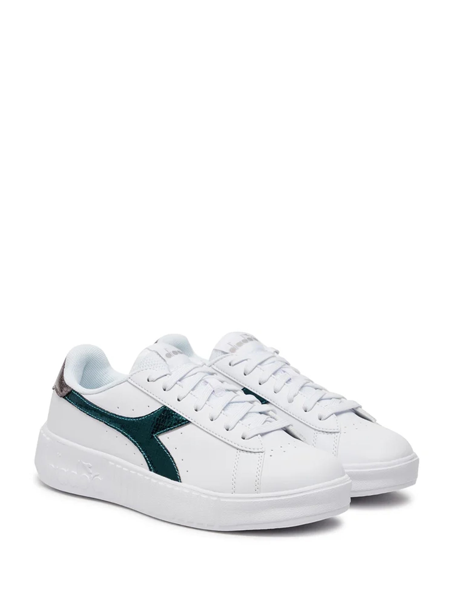 Sneakers Bianco Verde Diadora