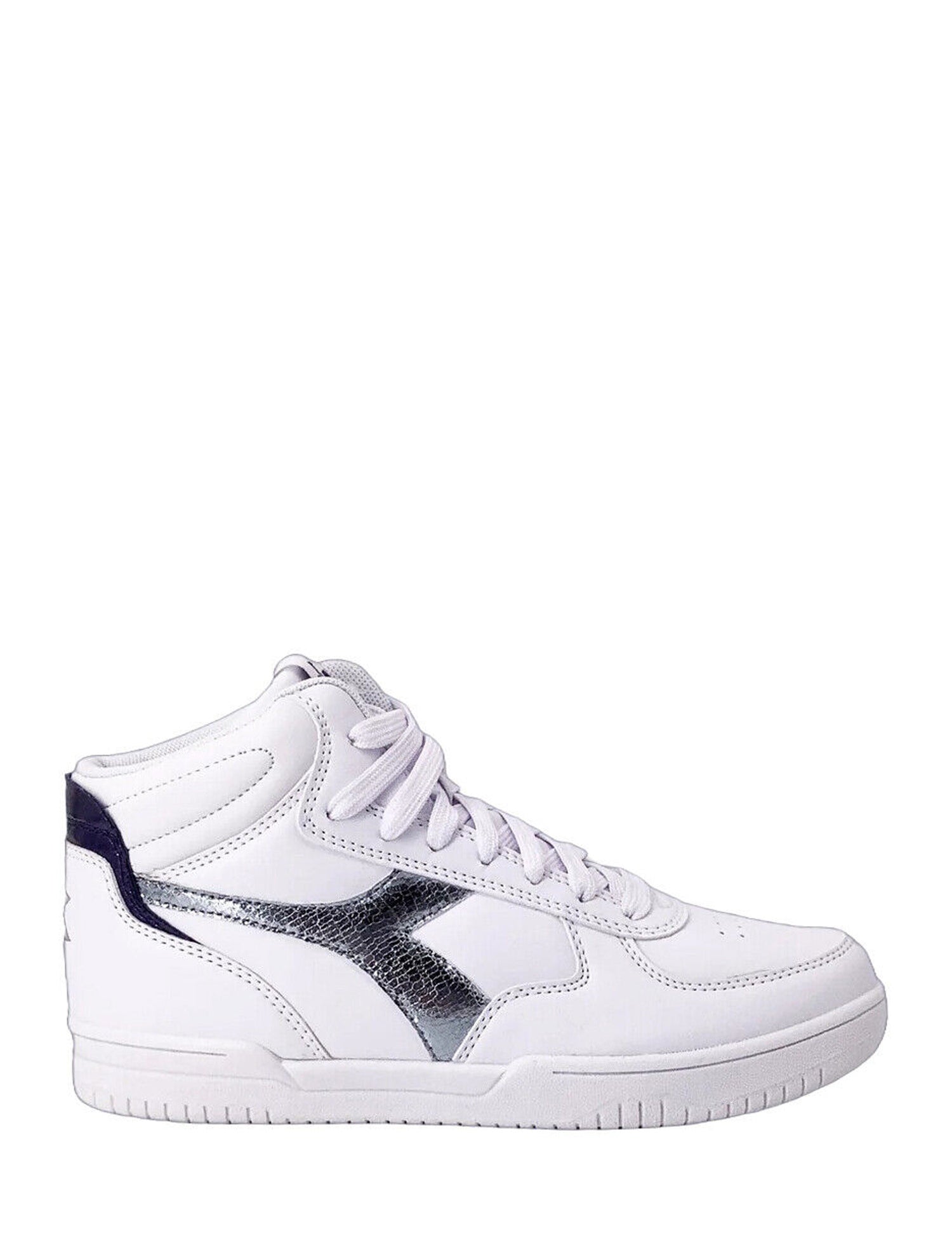 Sneakers Bianco Argento Diadora