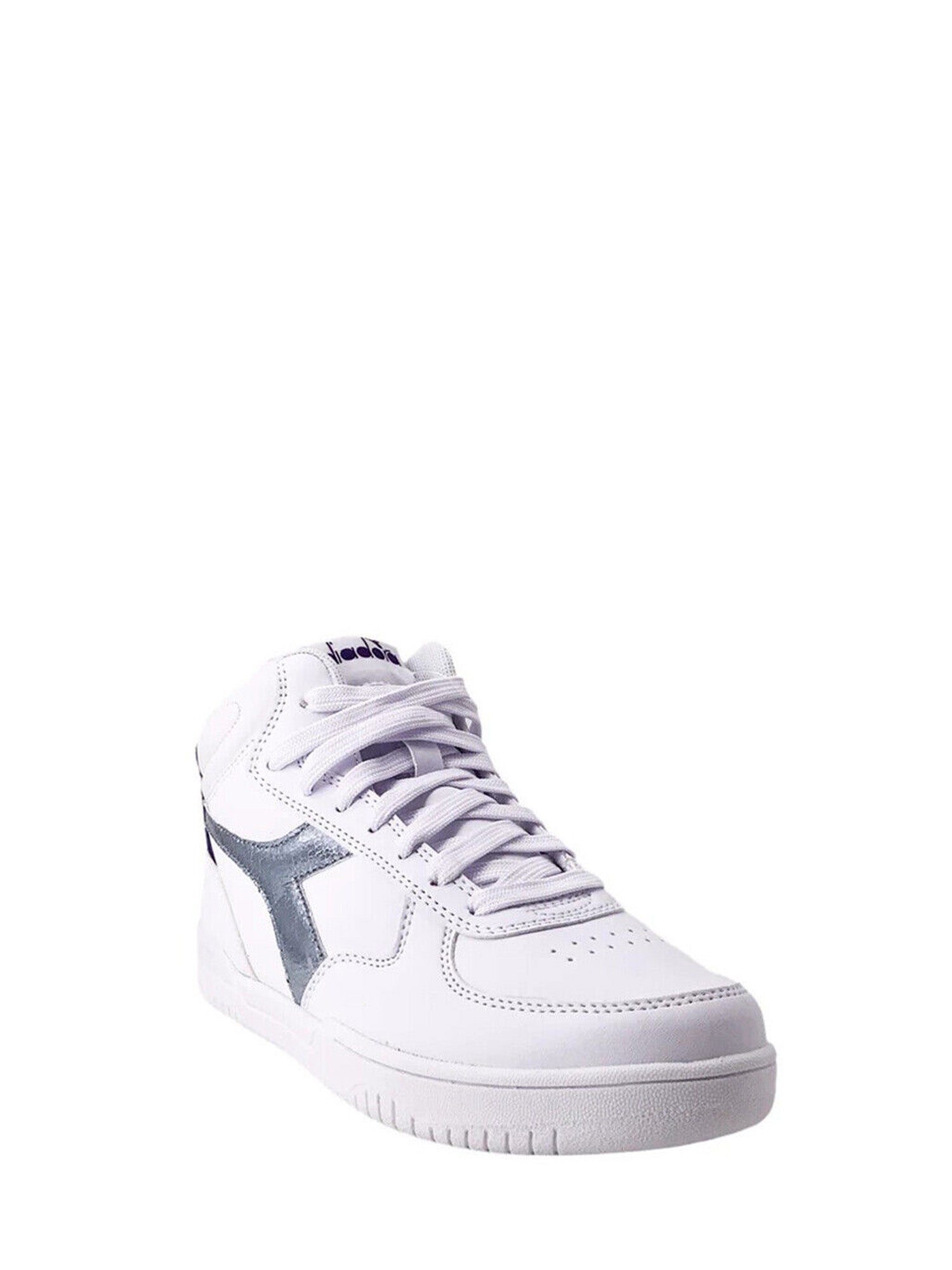 Sneakers Bianco Argento Diadora