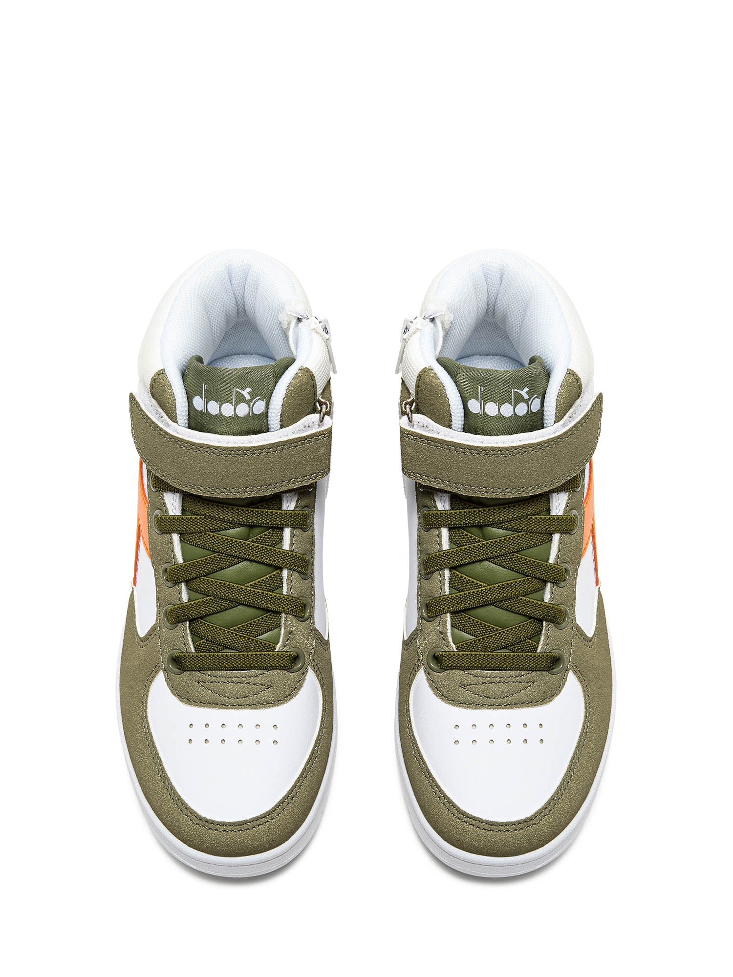 Scarpe con strappi Verde Diadora