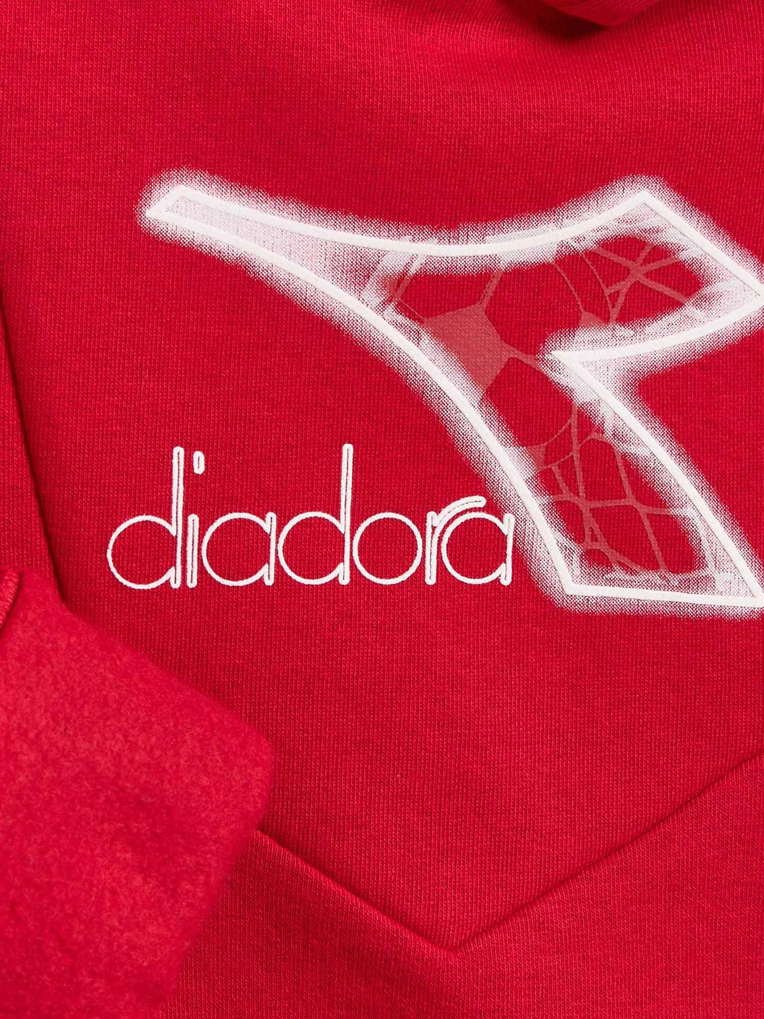 Felpe Rosso Diadora