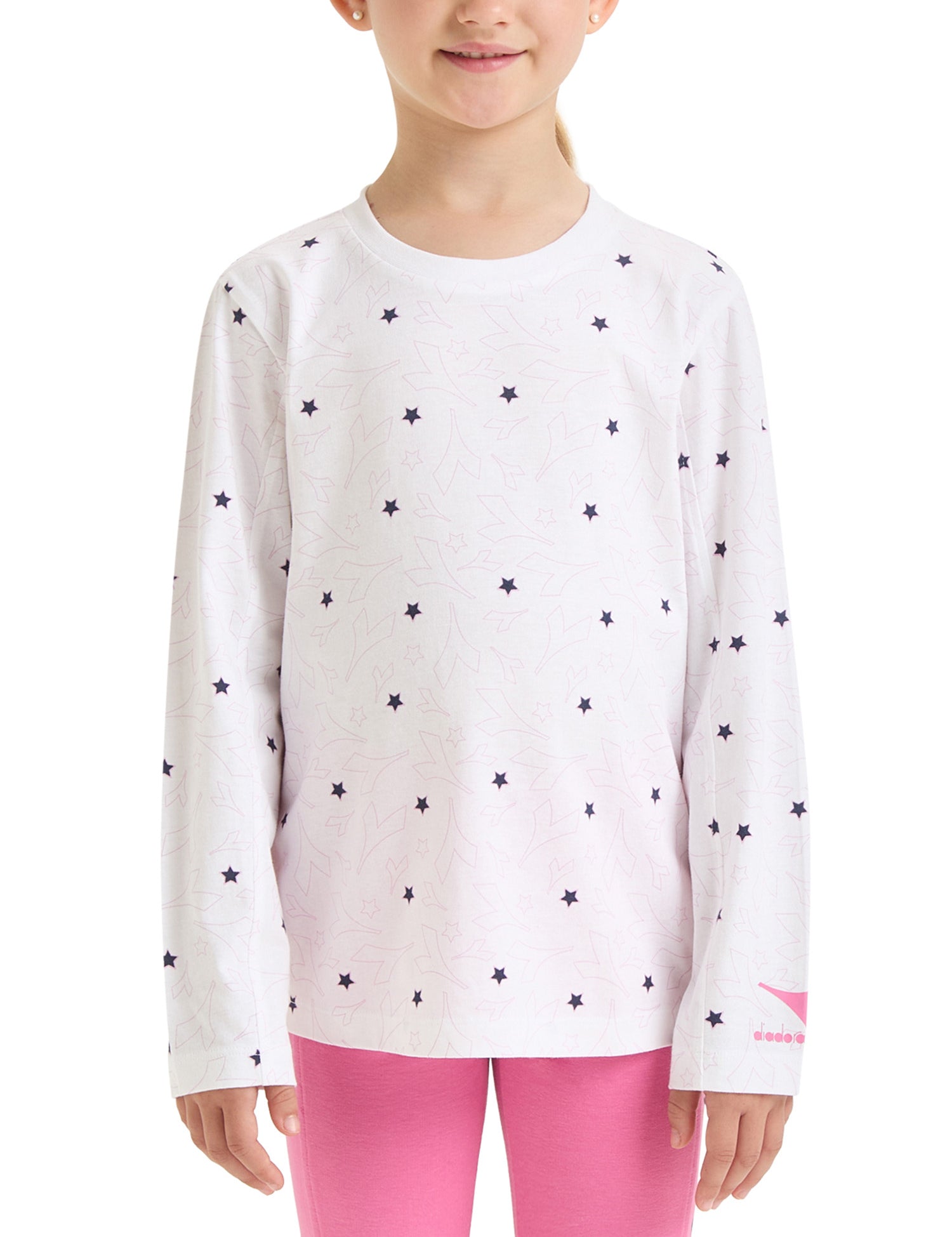 T-shirt Bianco Diadora