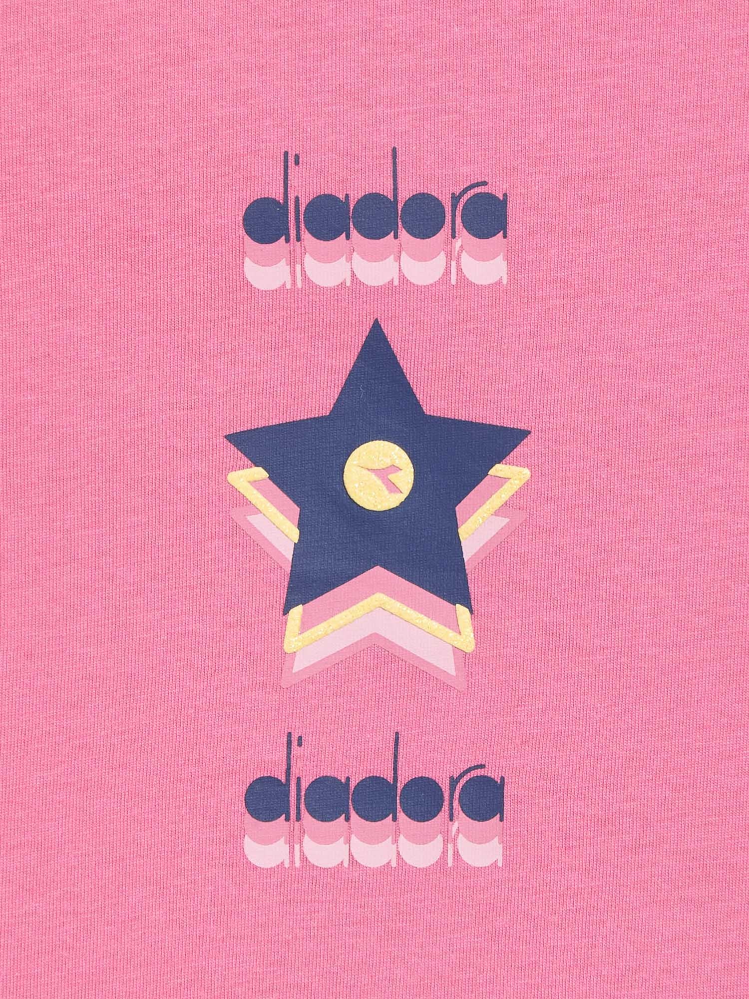 T-shirt Rosa Diadora