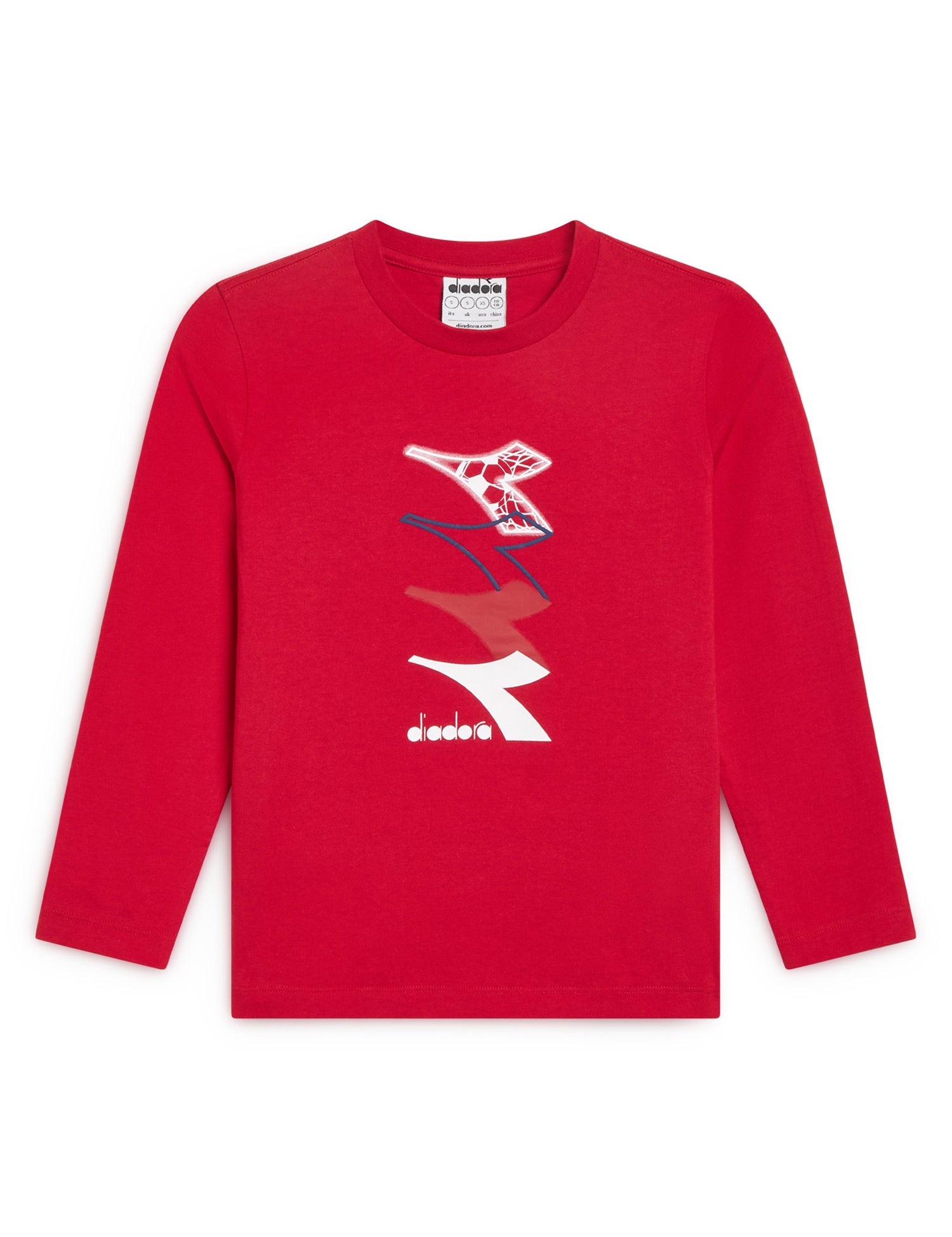 T-shirt Rosso Diadora