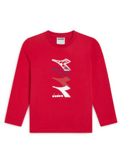 T-shirt Rosso Diadora