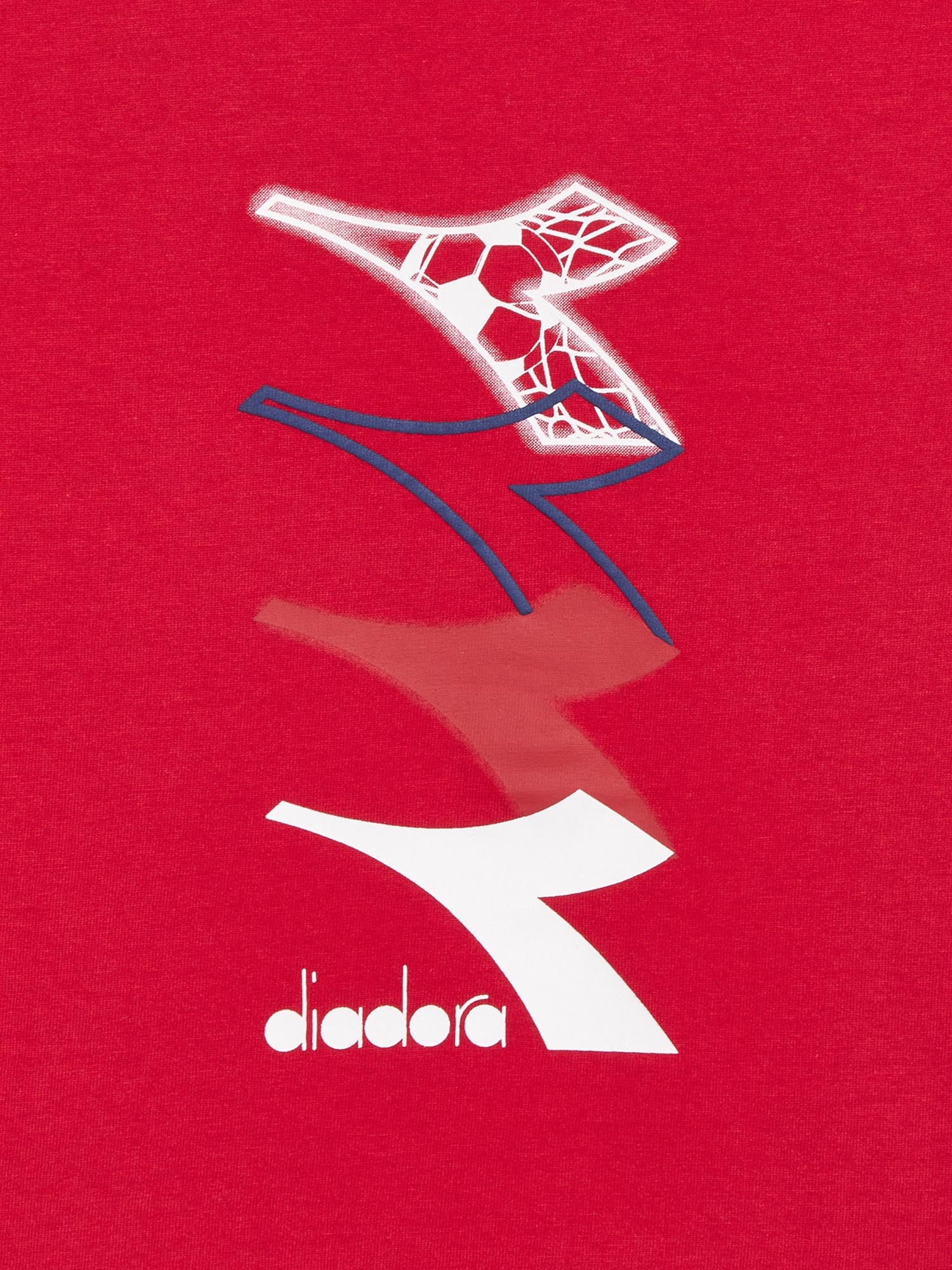 T-shirt Rosso Diadora