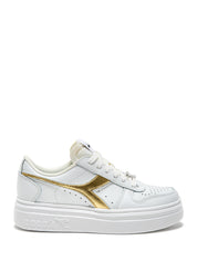 Sneakers Bianco Oro Diadora