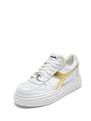 Sneakers Bianco Oro Diadora