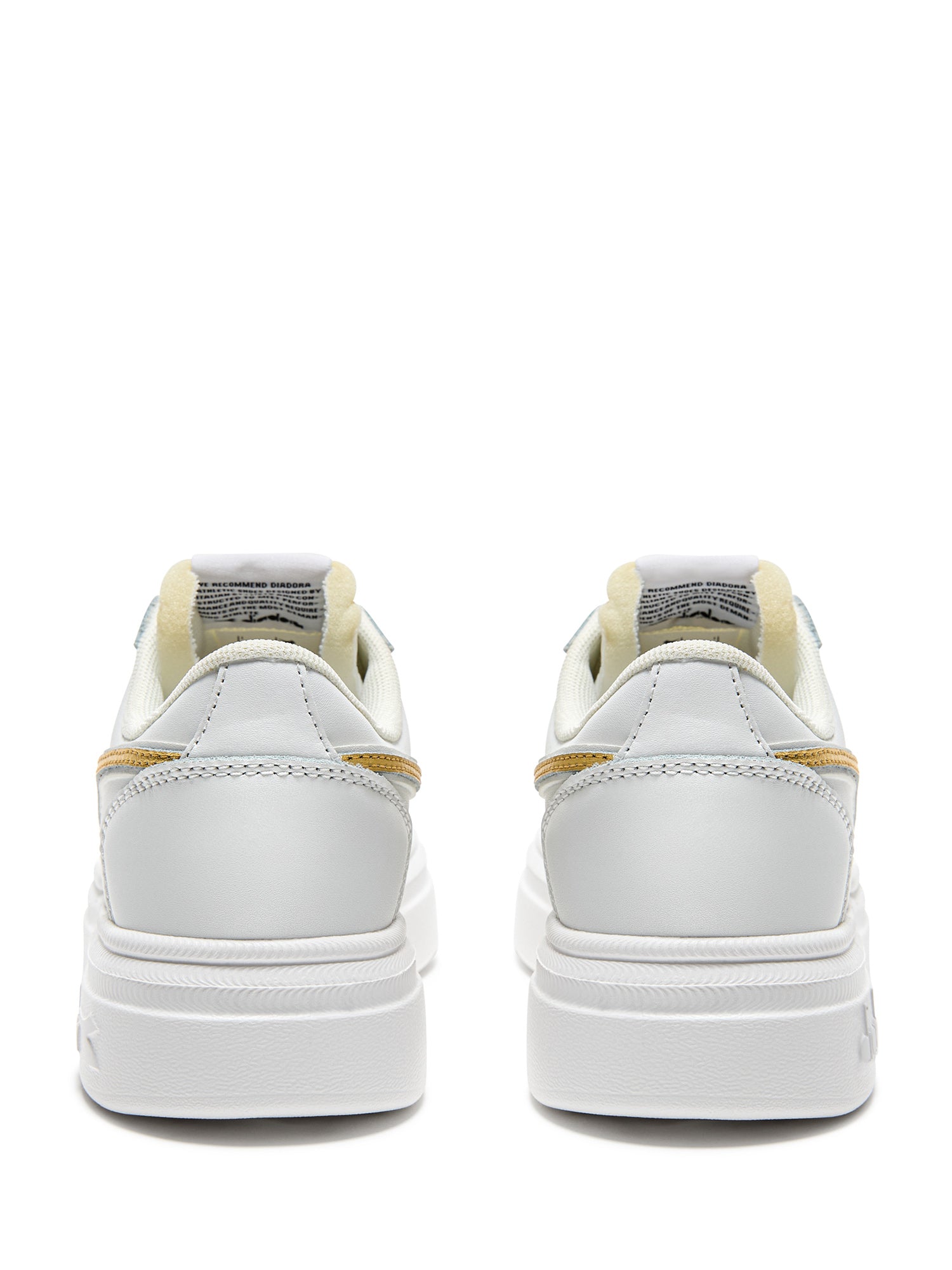 Sneakers Bianco Oro Diadora