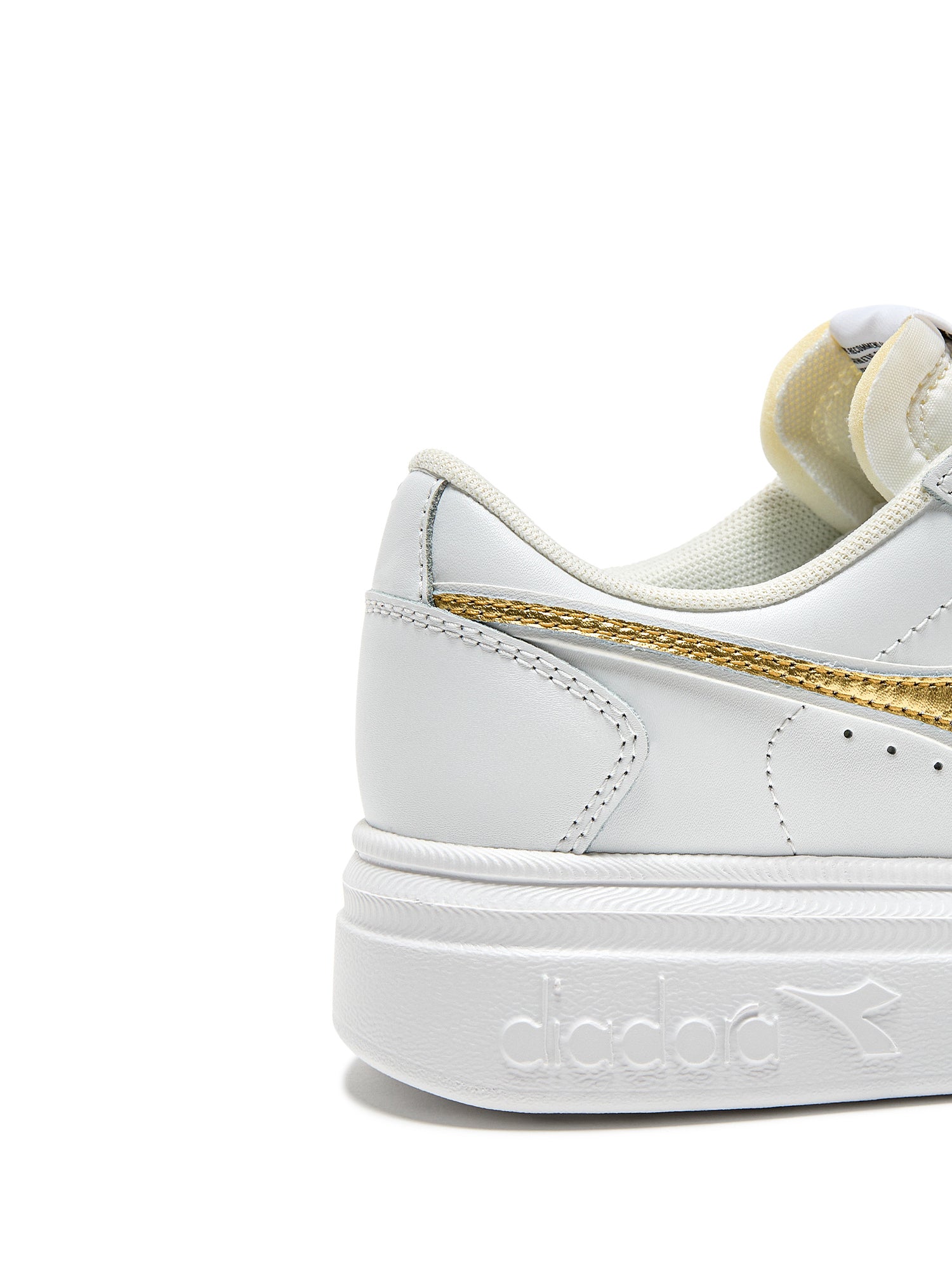 Sneakers Bianco Oro Diadora