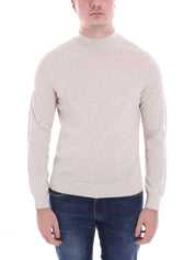 Maglie a collo alto Beige Yes-zee