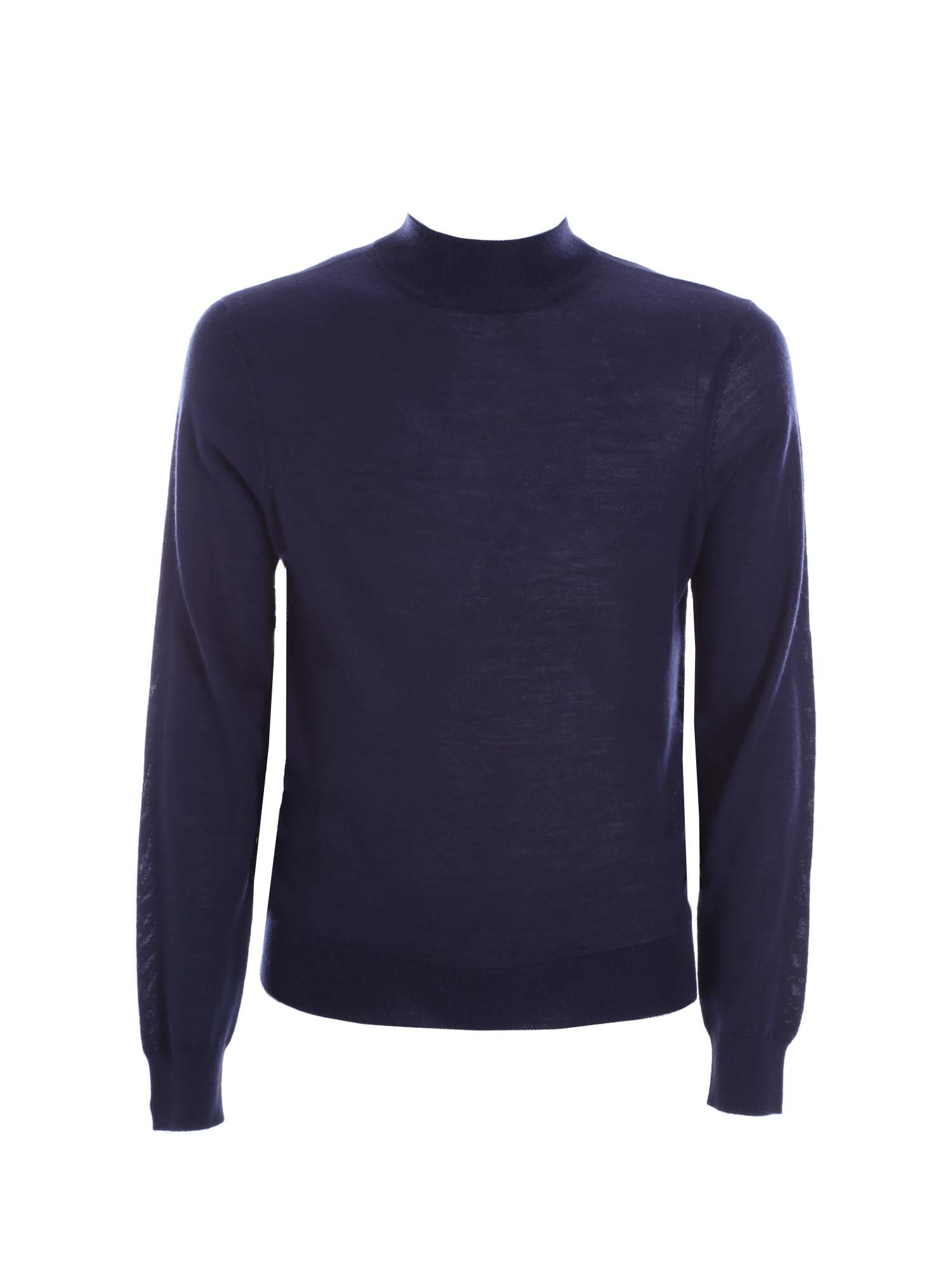 Maglie a collo alto Blu Yes-zee