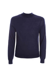 Maglie a collo alto Blu Yes-zee