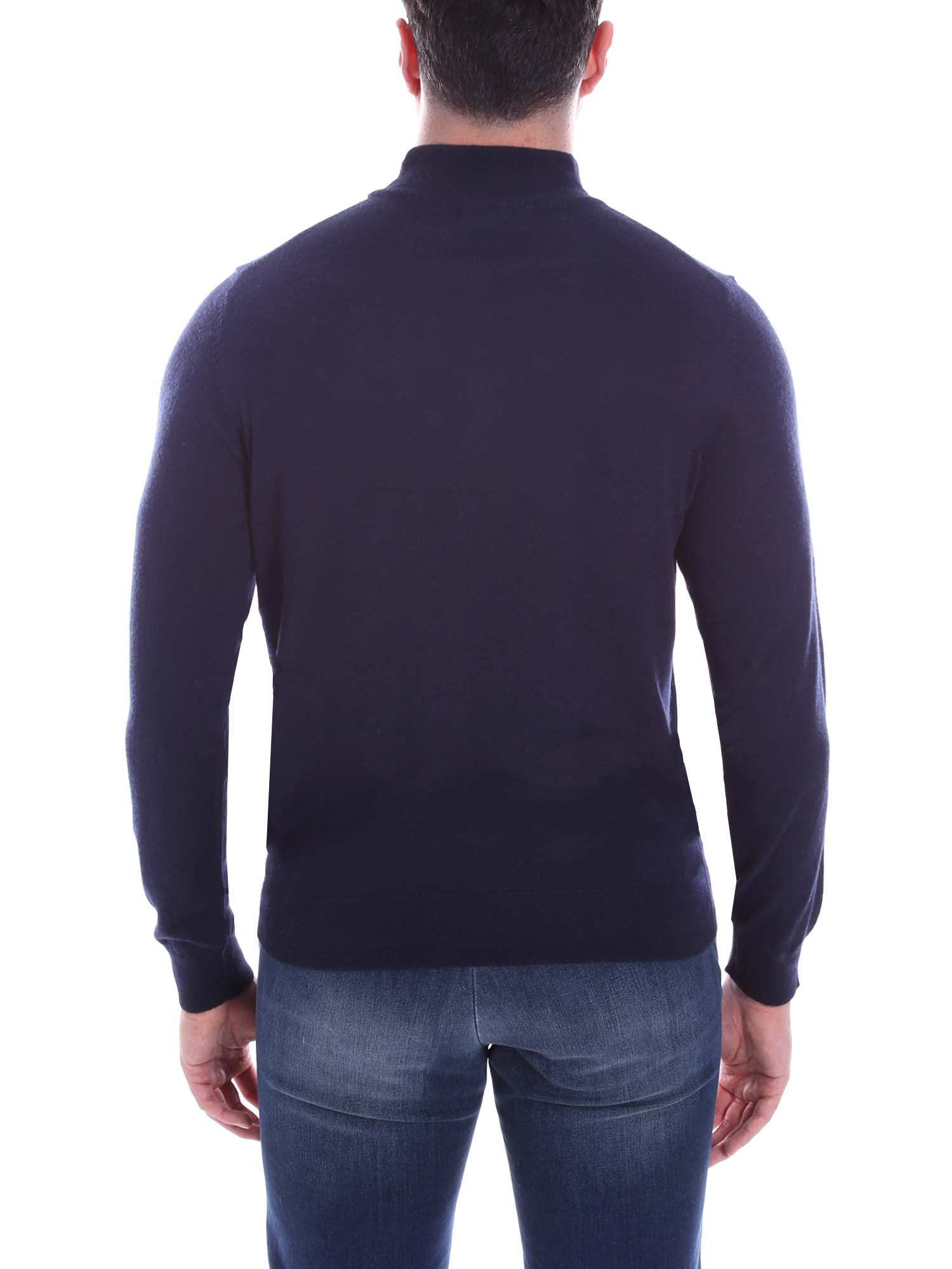 Maglie a collo alto Blu Yes-zee