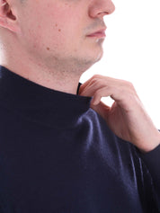 Maglie a collo alto Blu Yes-zee