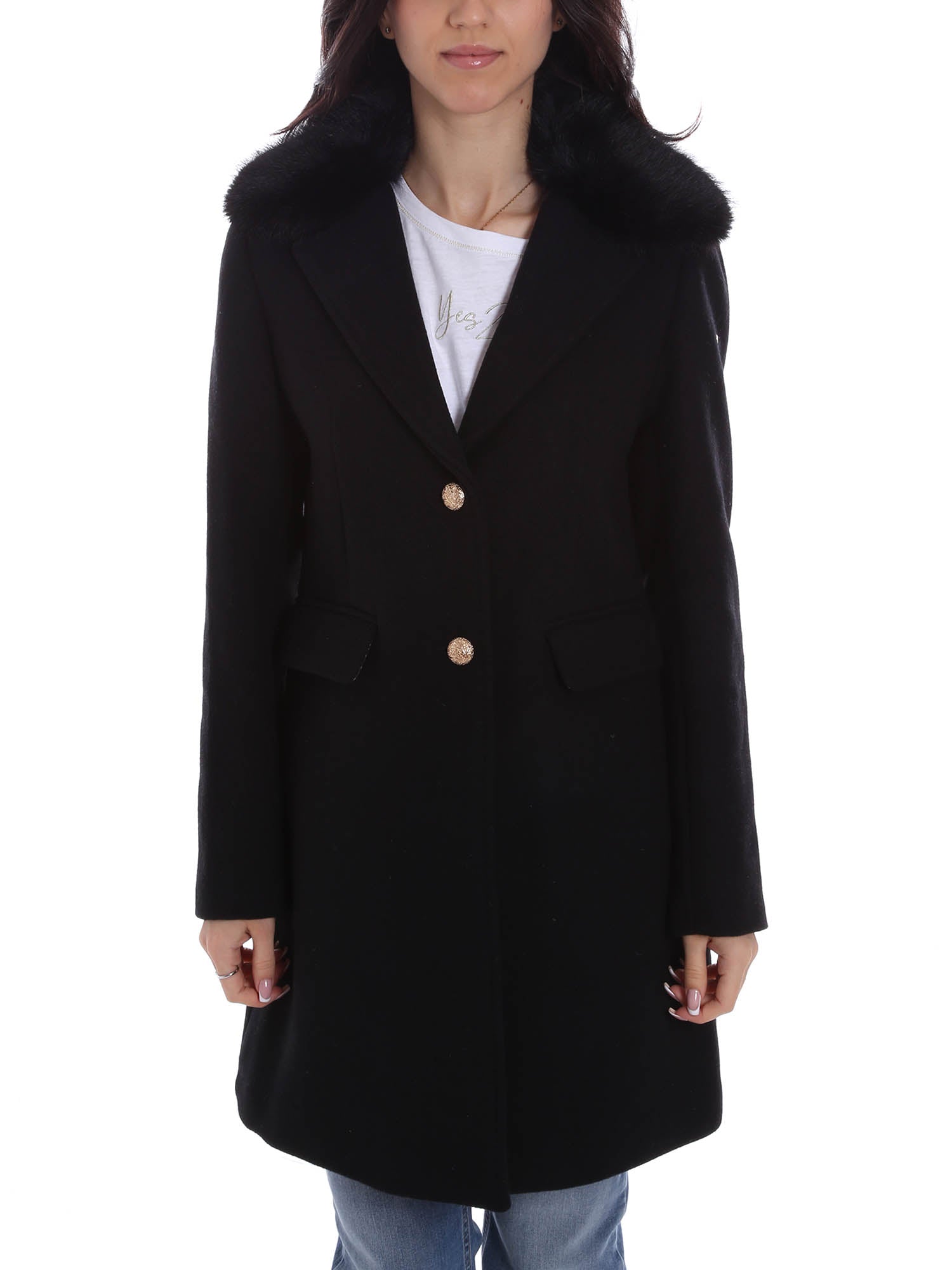 Cappotti Nero Yes-zee