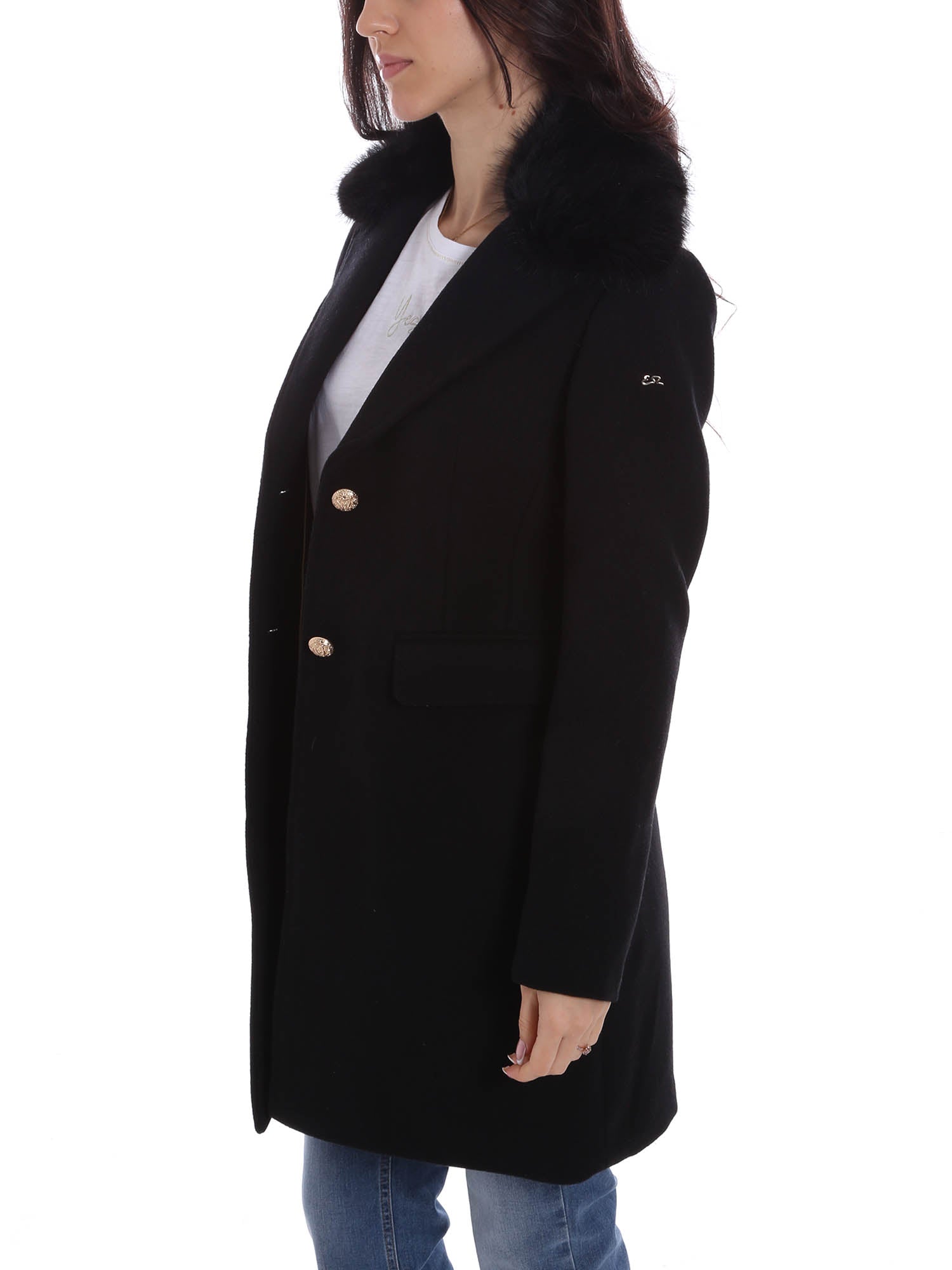 Cappotti Nero Yes-zee