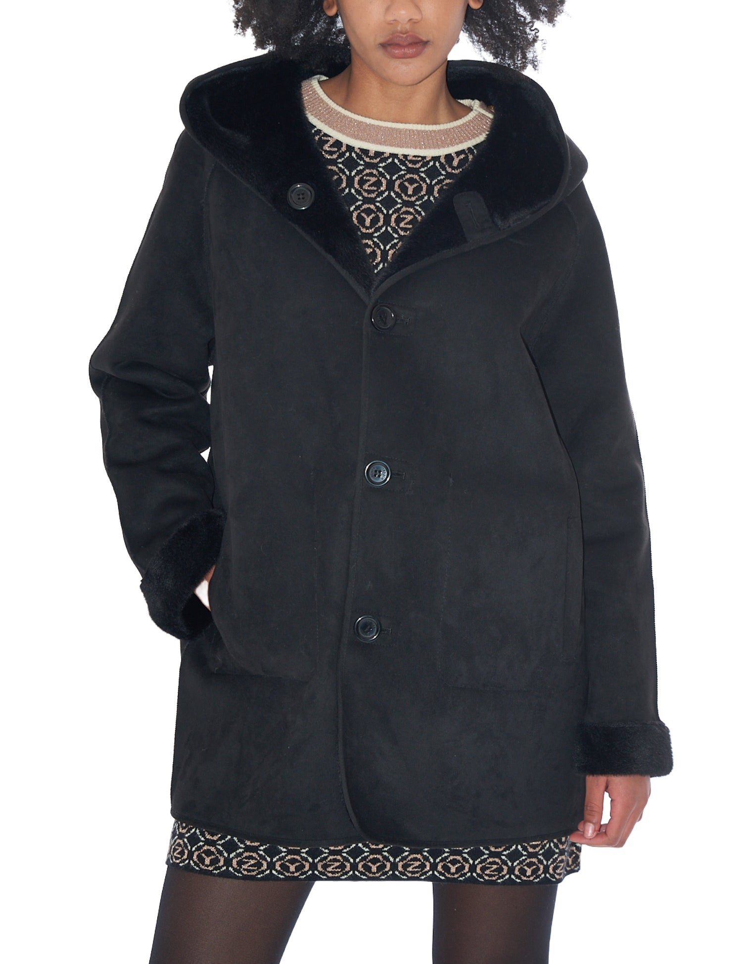 Cappotti Nero Yes-zee