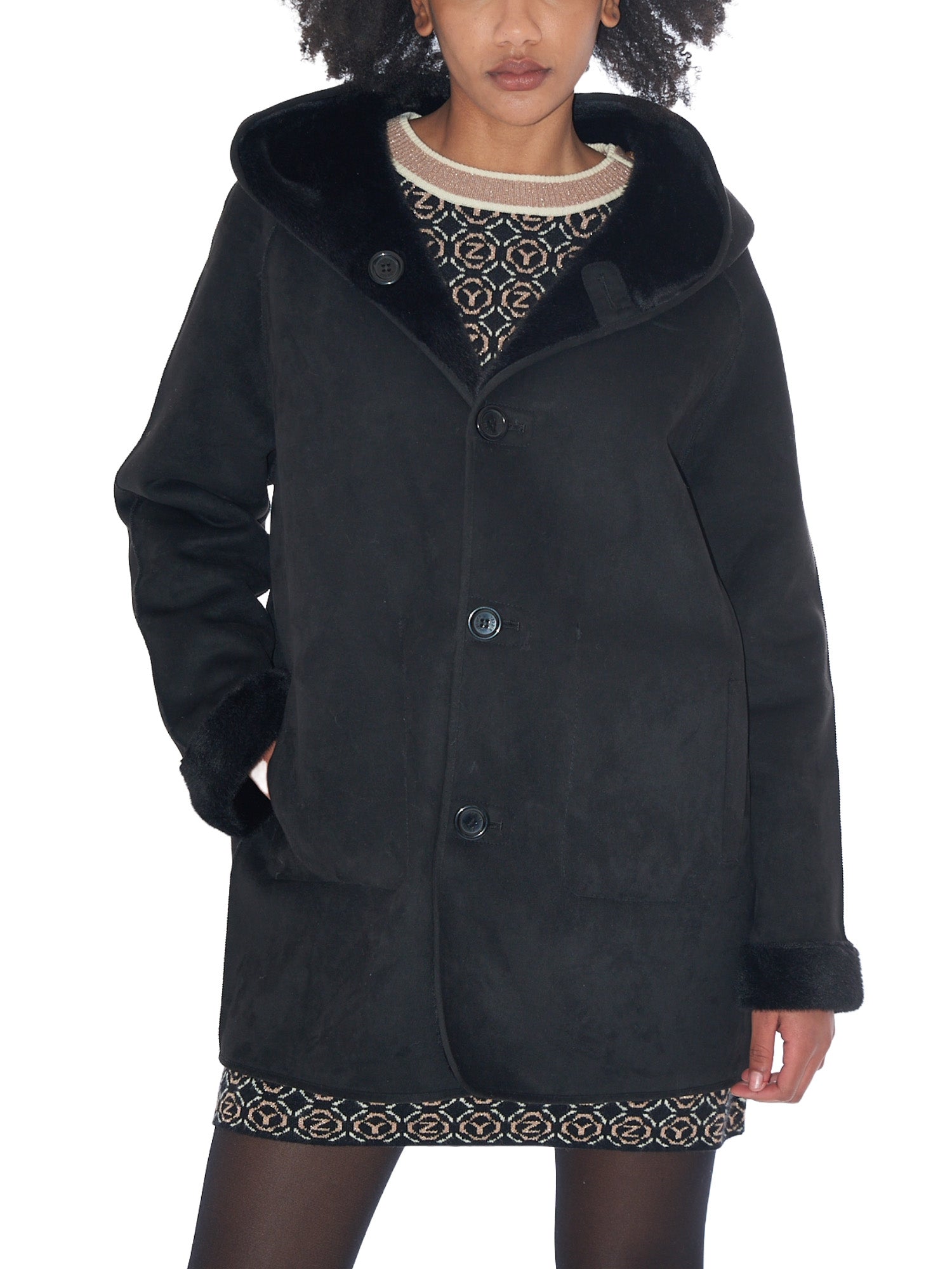 Cappotti Nero Yes-zee