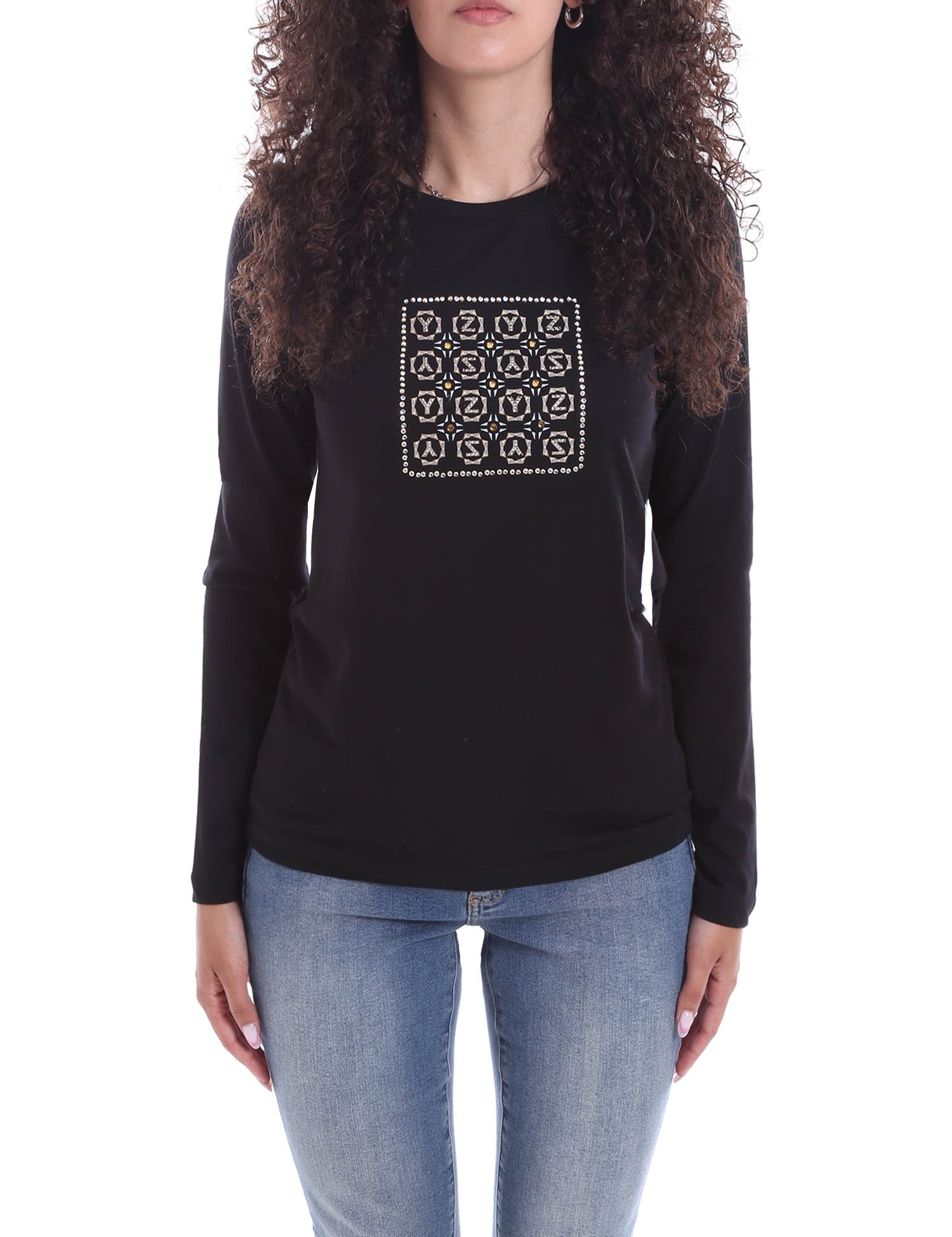 T-shirt Nero Yes-zee