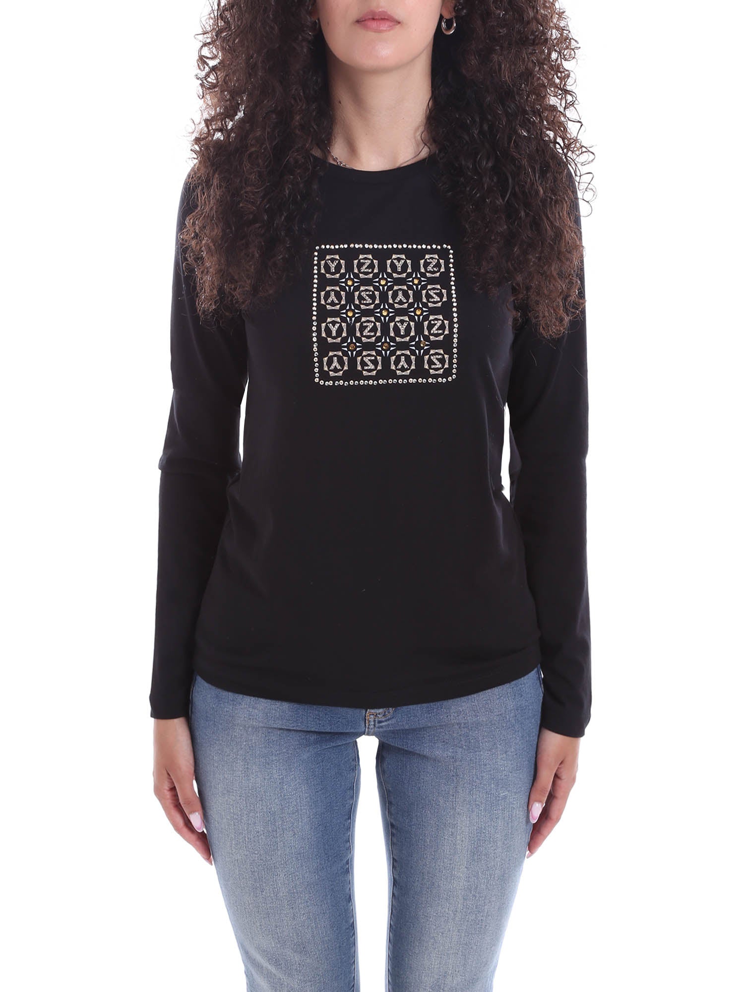 T-shirt Nero Yes-zee