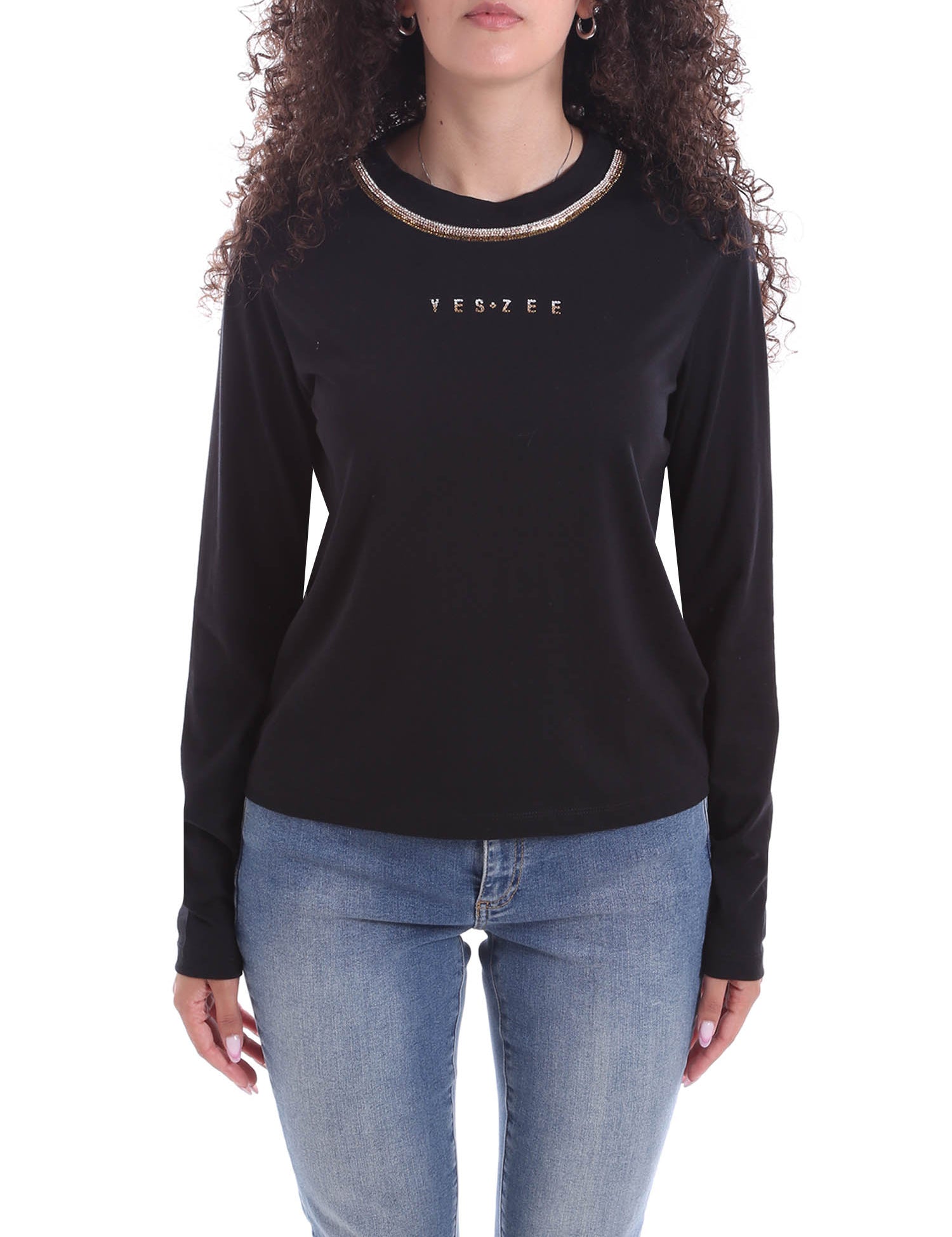 T-shirt Nero Yes-zee