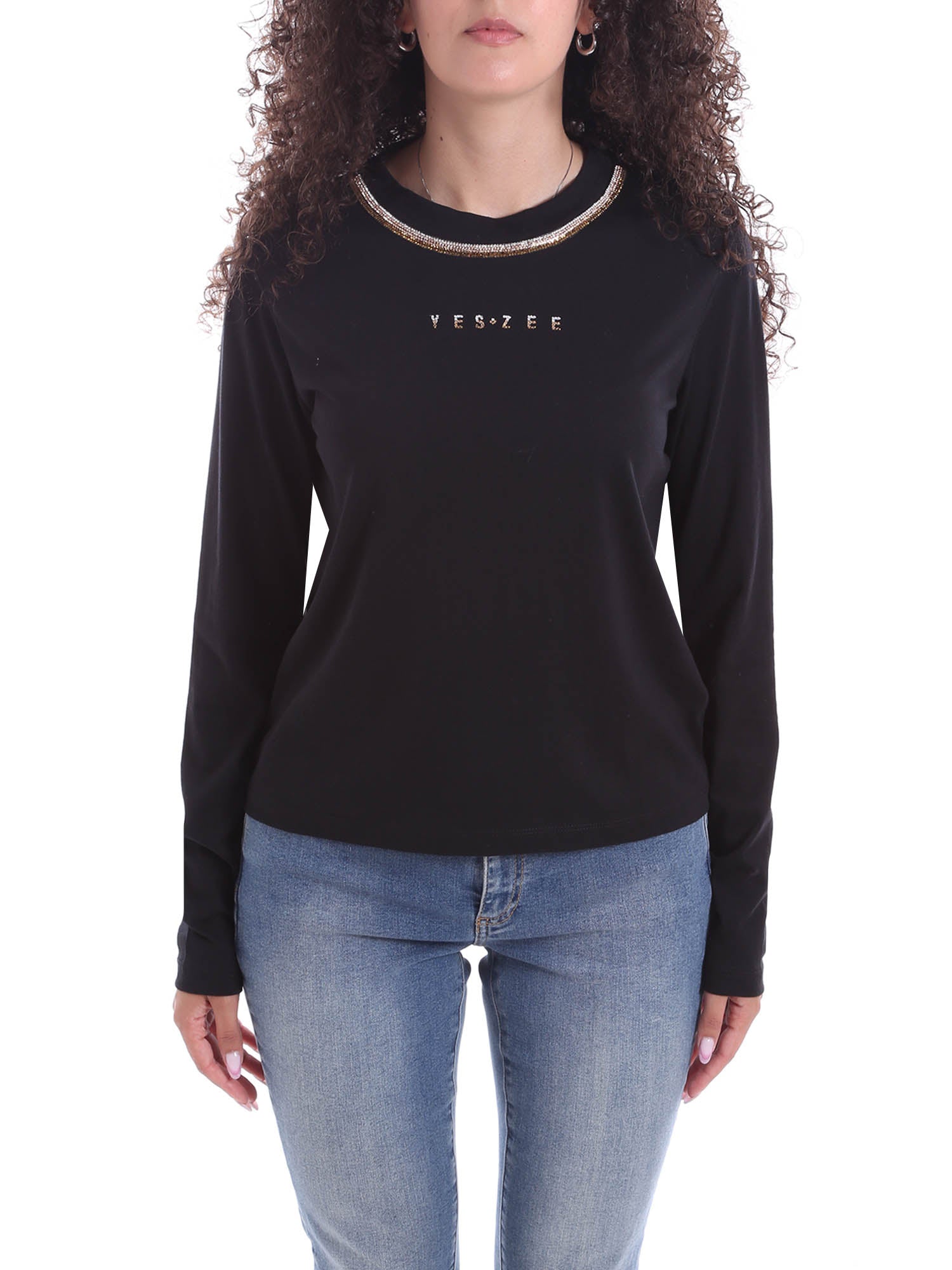 T-shirt Nero Yes-zee