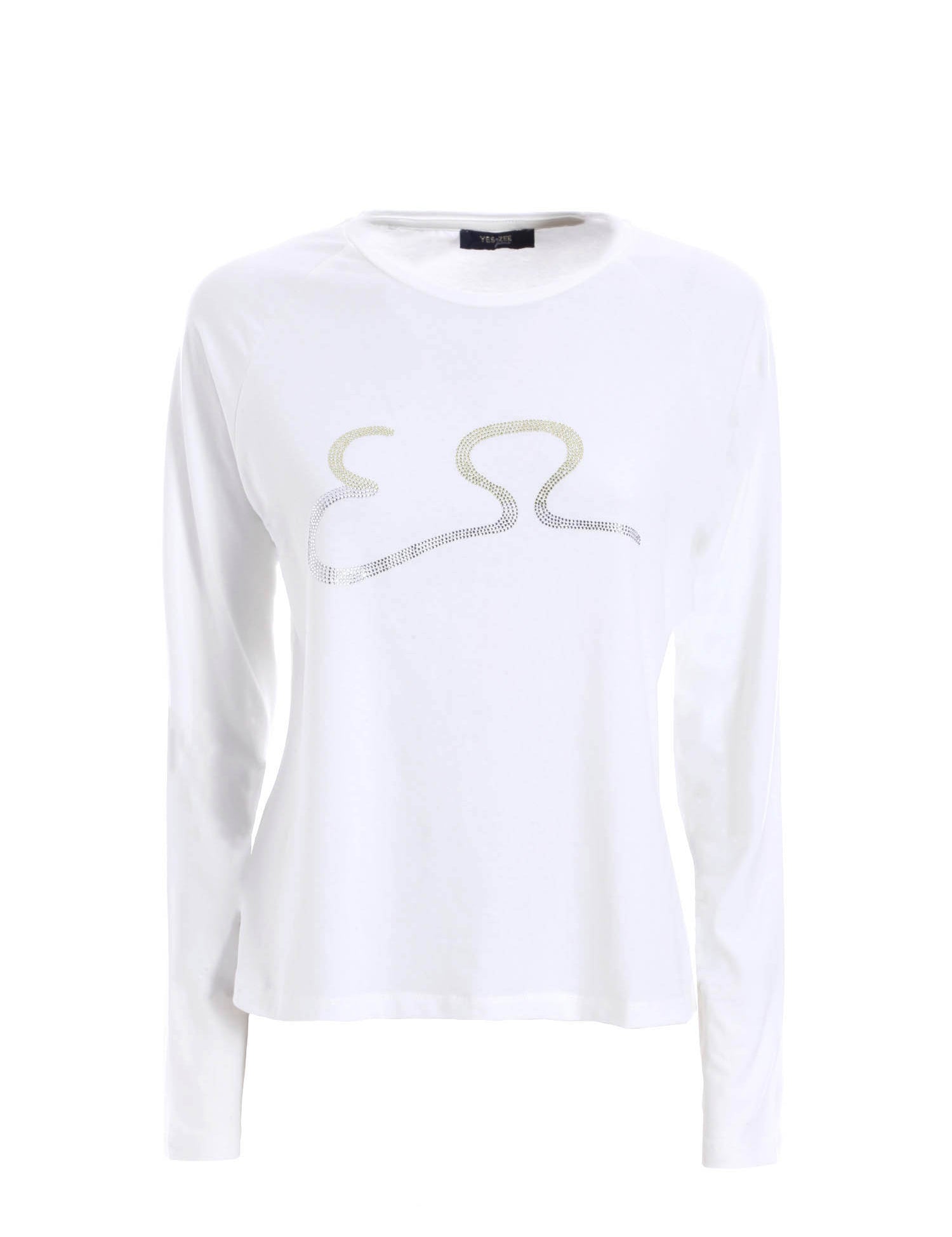 T-shirt Bianco Yes-zee