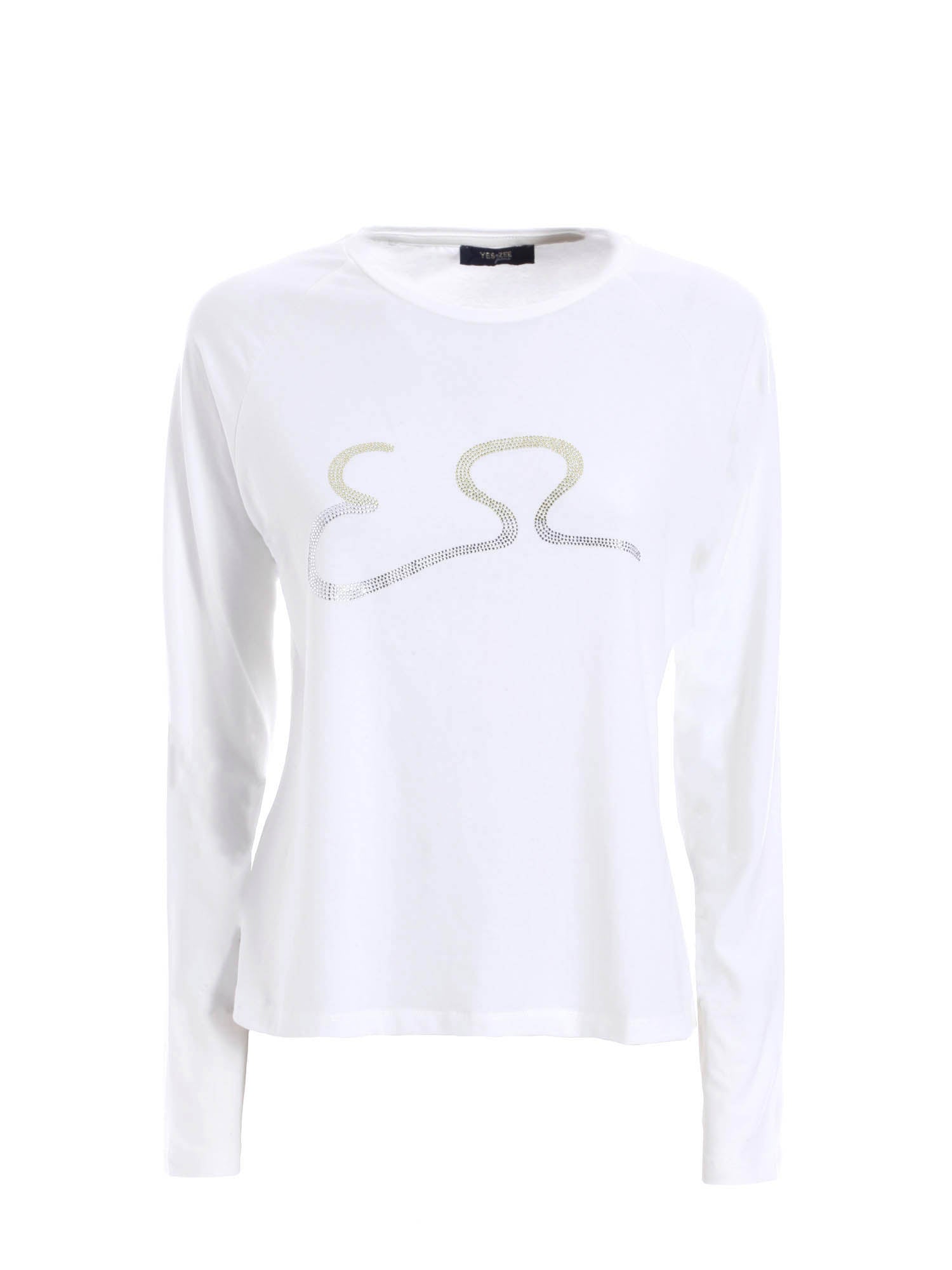 T-shirt Bianco Yes-zee