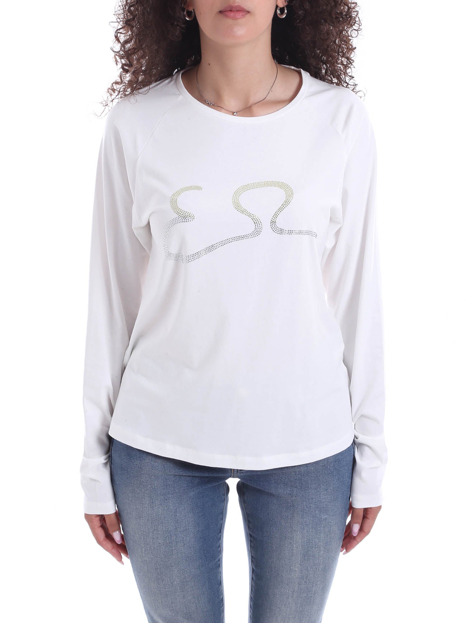 T-shirt Bianco Yes-zee