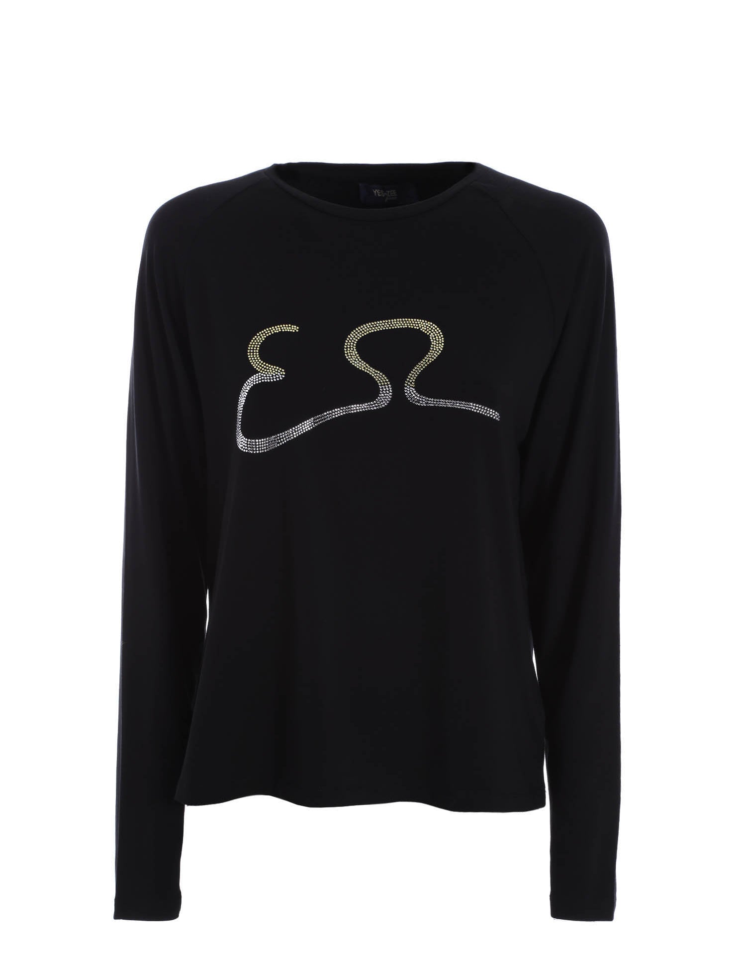 T-shirt Nero Yes-zee