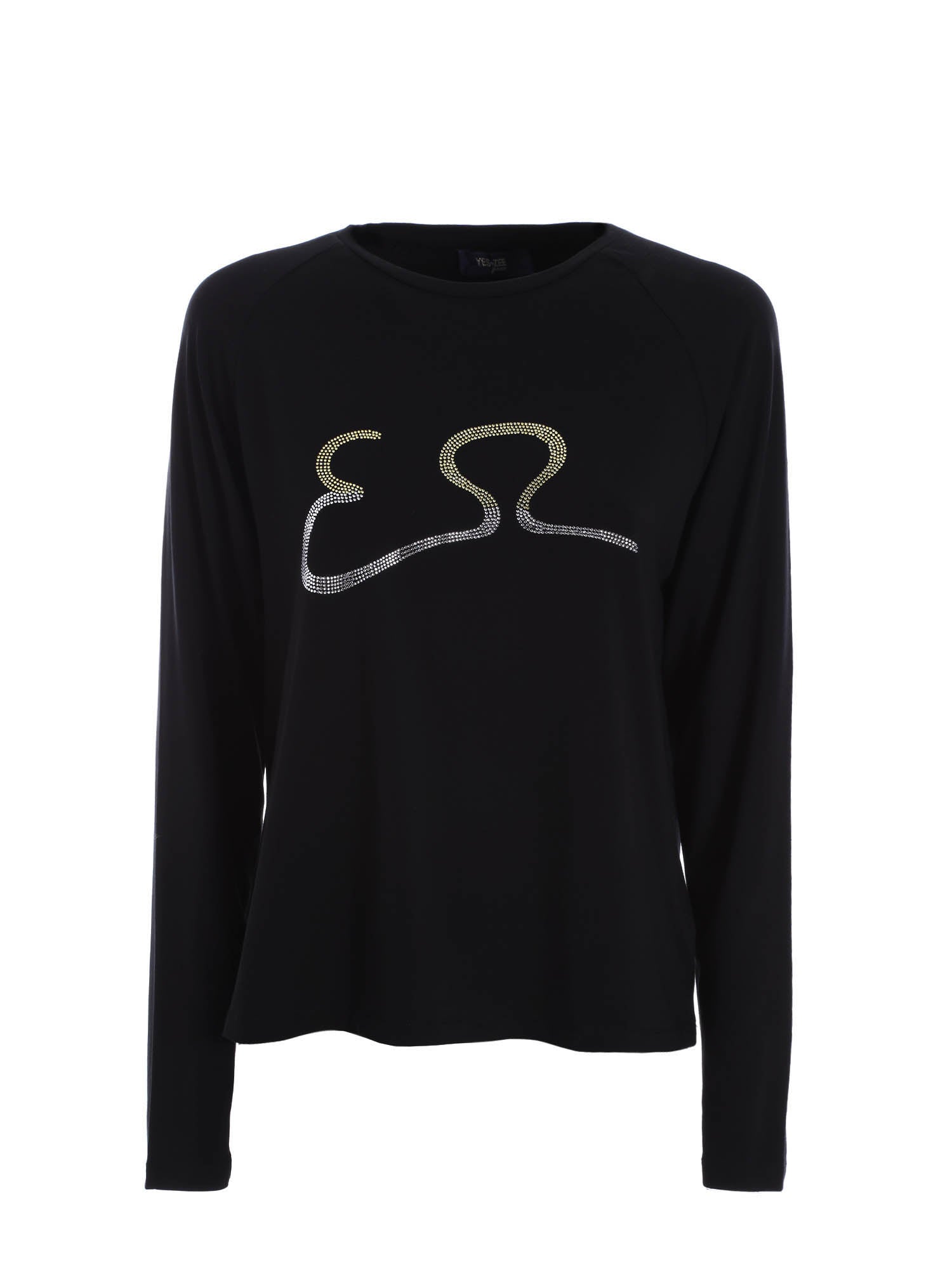 T-shirt Nero Yes-zee