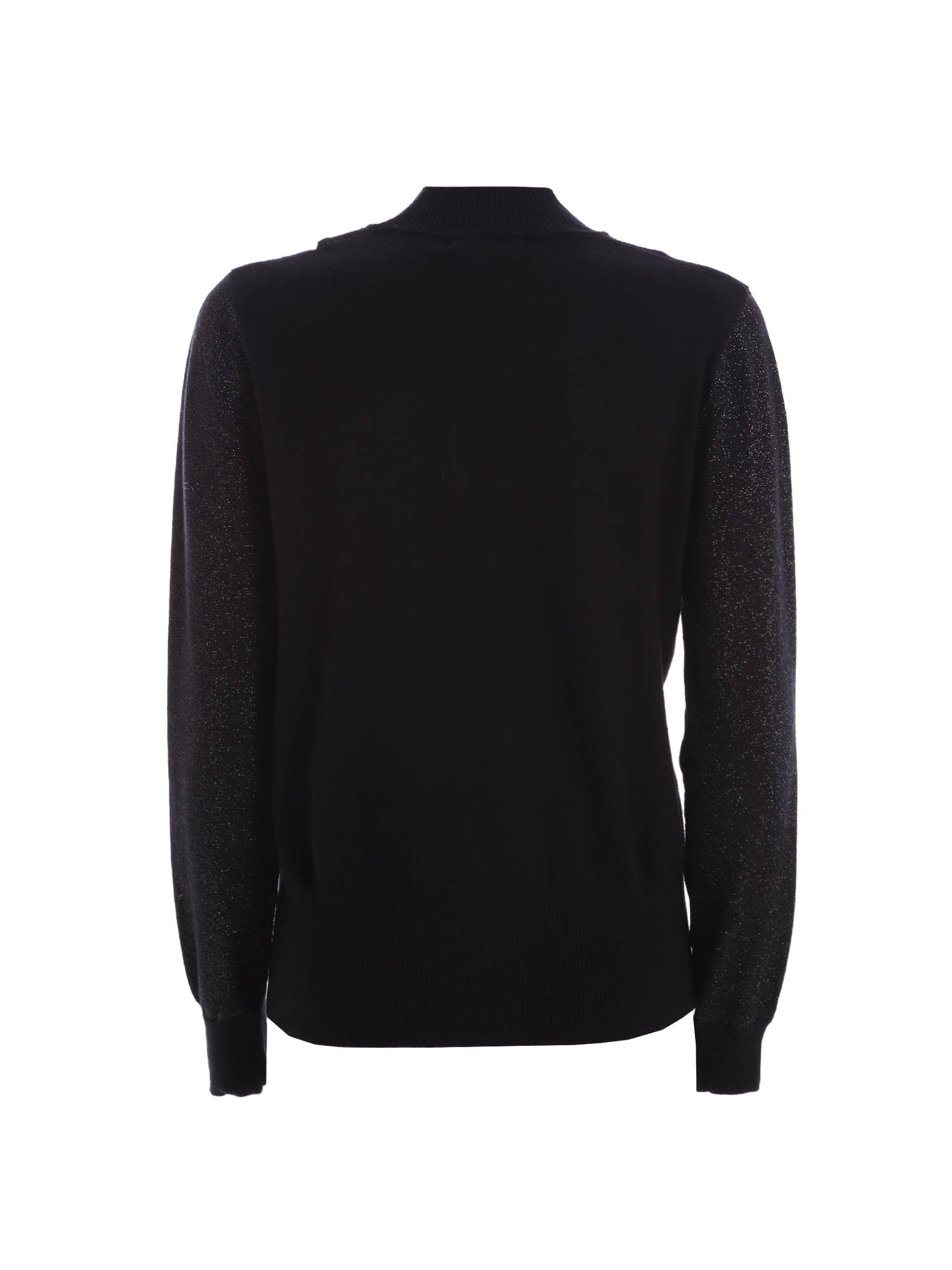 Maglie a collo alto Nero Yes-zee