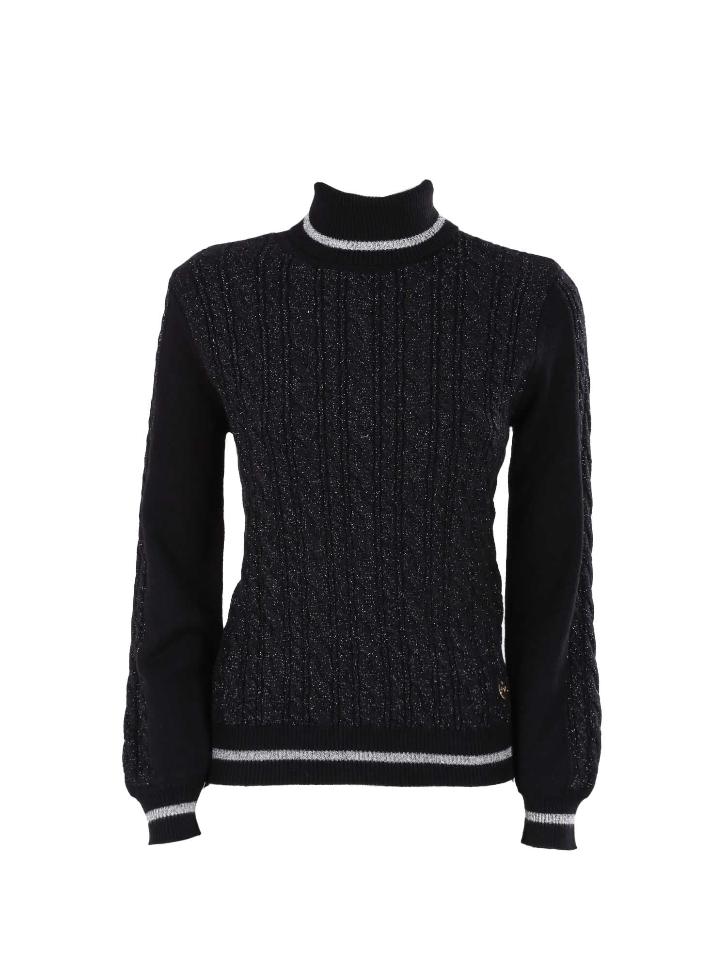 Maglia a collo alto Nero Yes-zee