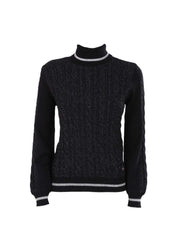 Maglia a collo alto Nero Yes-zee