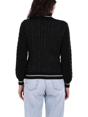 Maglia a collo alto Nero Yes-zee