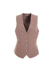 Gilet Marrone Yes-zee