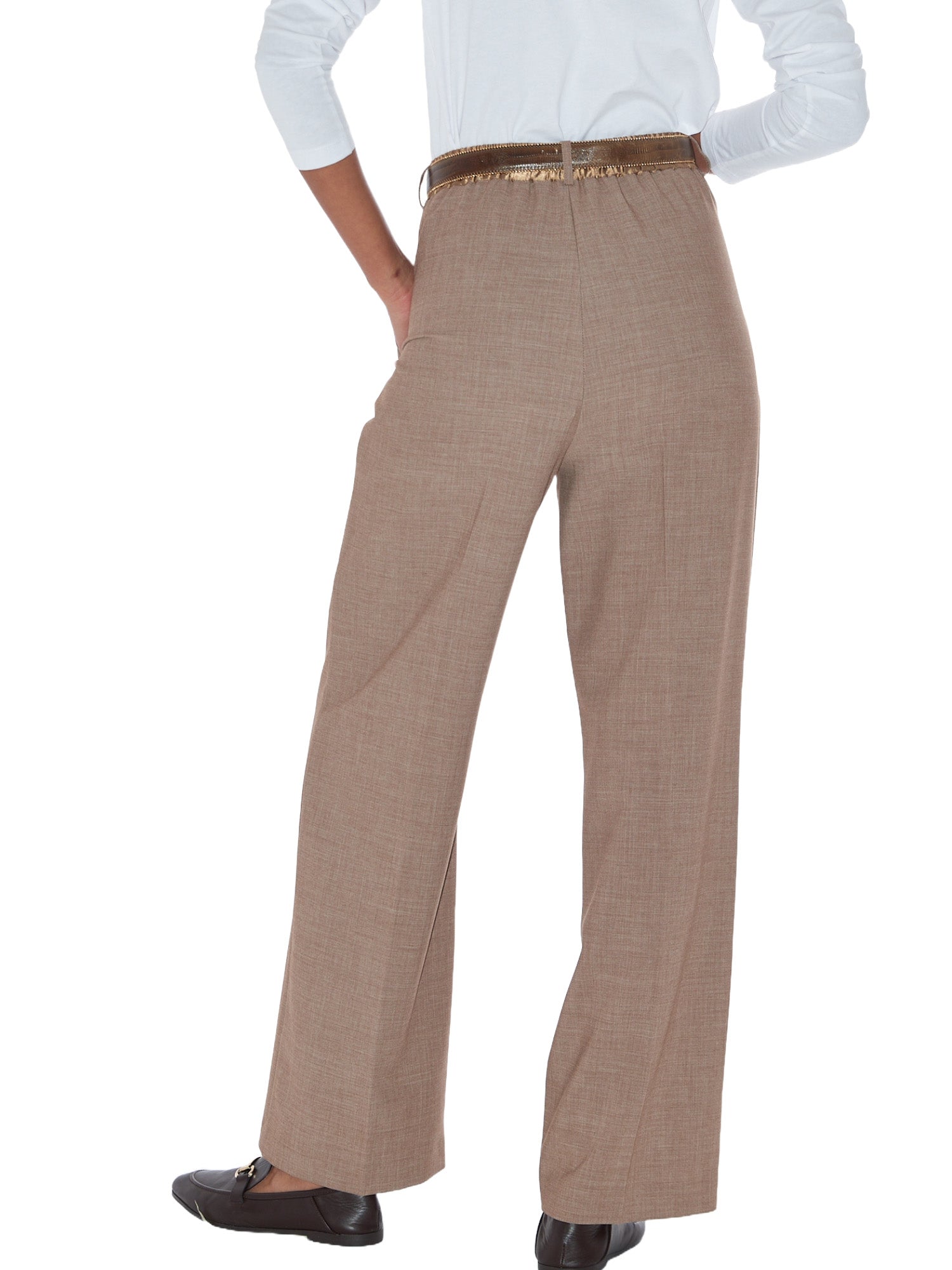 Pantaloni Marrone Yes-zee
