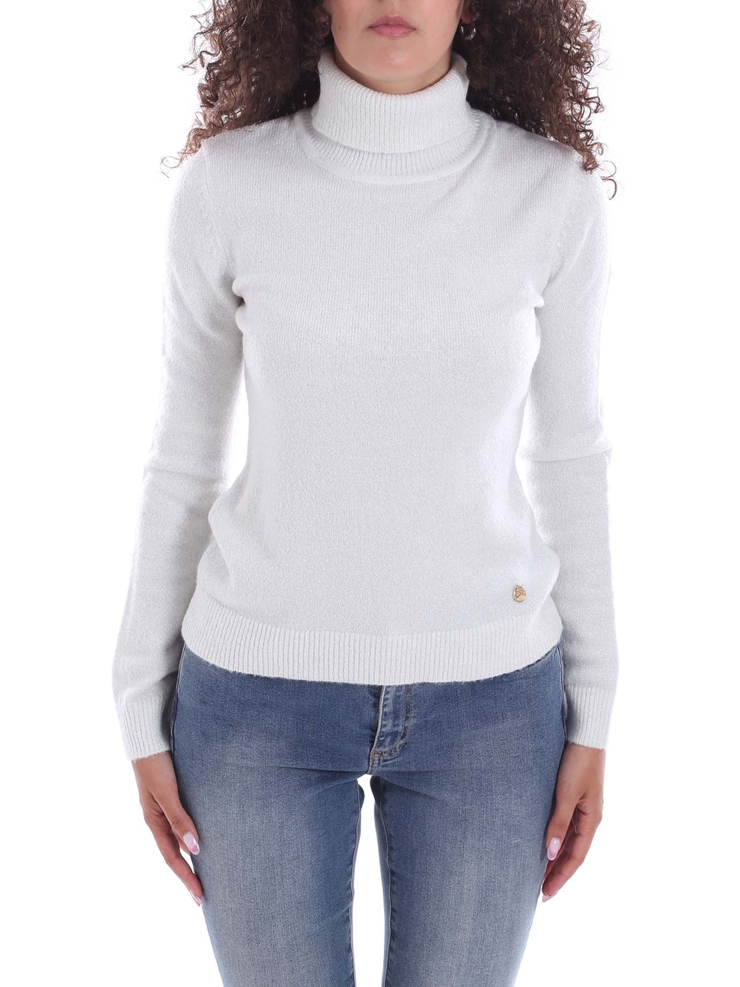 Maglie a collo alto Avorio Yes-zee