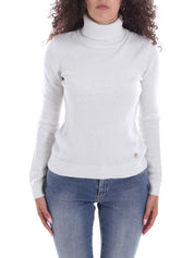 Maglie a collo alto Avorio Yes-zee